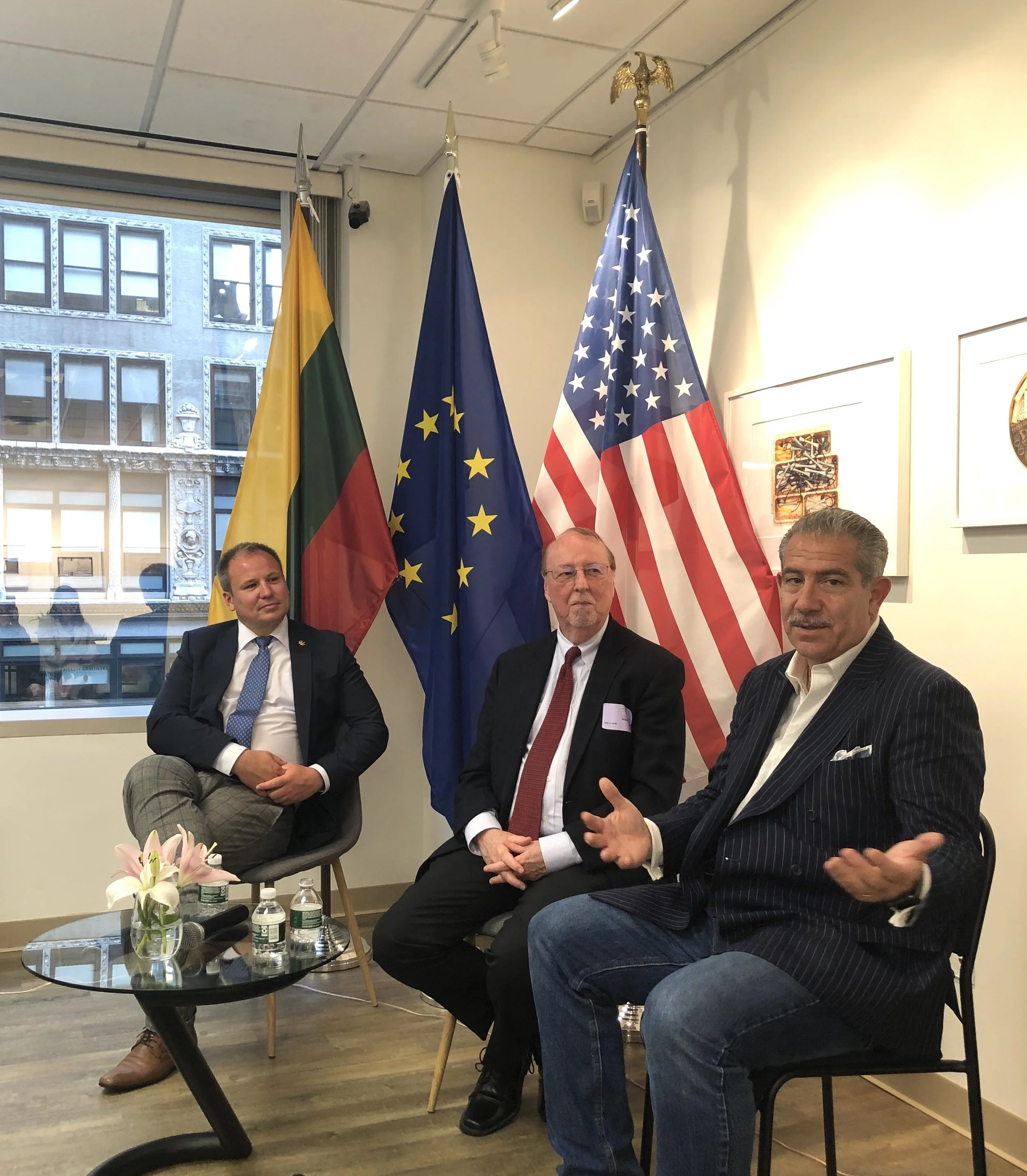 Round-Table Discussion With Minister of Agriculture of Lithuania