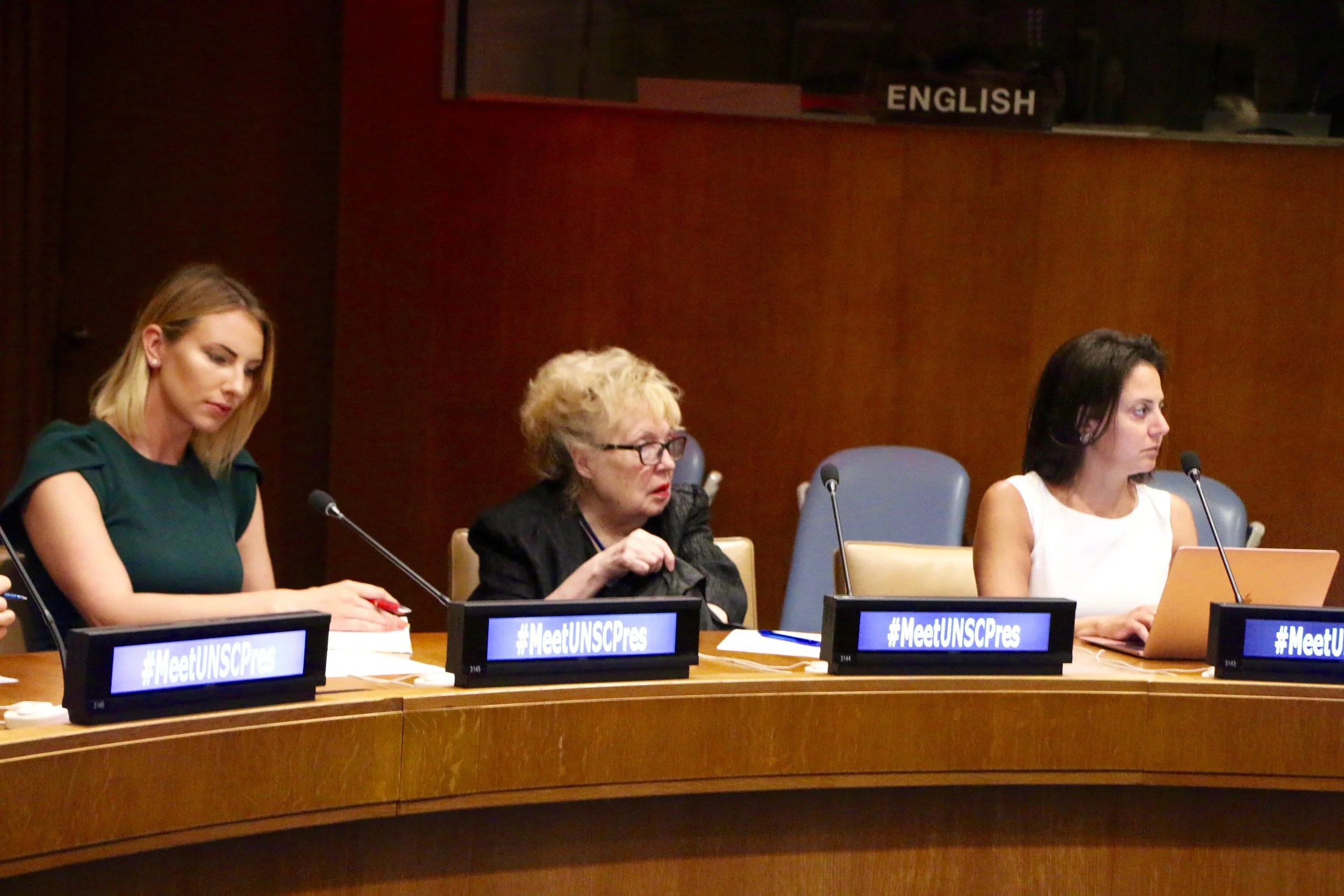 BACC attended the Civil Society Dialogue with Her Excellency Ms. Joanna Wronecka, President of the UN Security Council