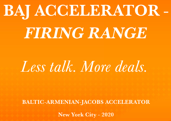 The Baltic-Armenian-Jacobs Accelerator - Firing Range is Open