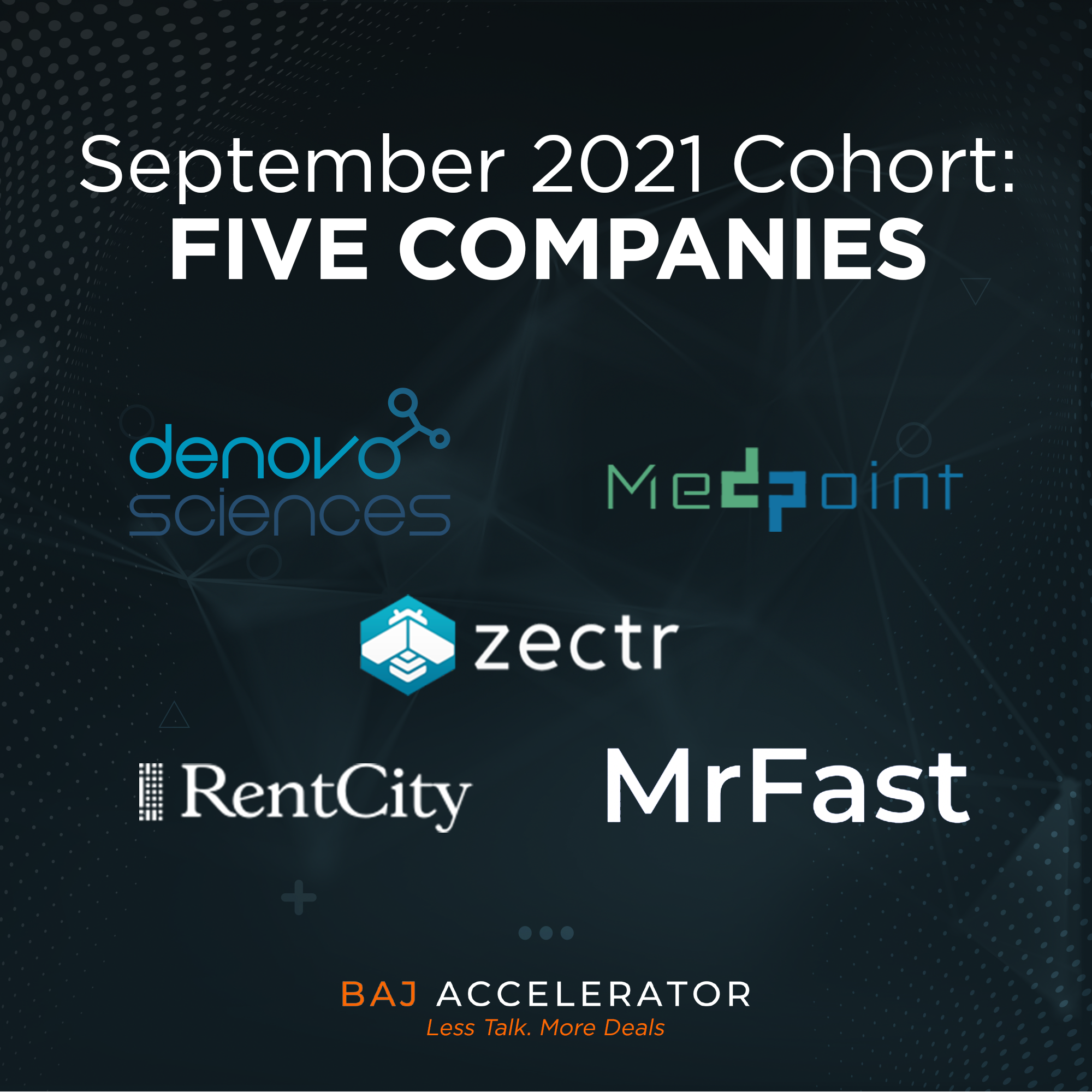 Five Startups in Biotech, High-Tech/Automation, SAAS, Market Research, and HealthCare Ended BAJ Accelerator Fall 2021 Program 