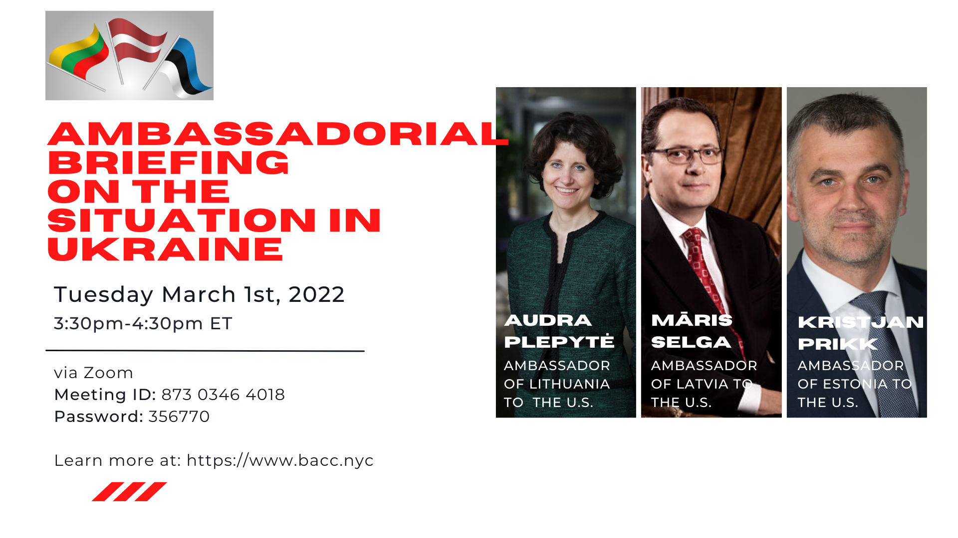 Ambassadorial Briefing on the situation in Ukraine