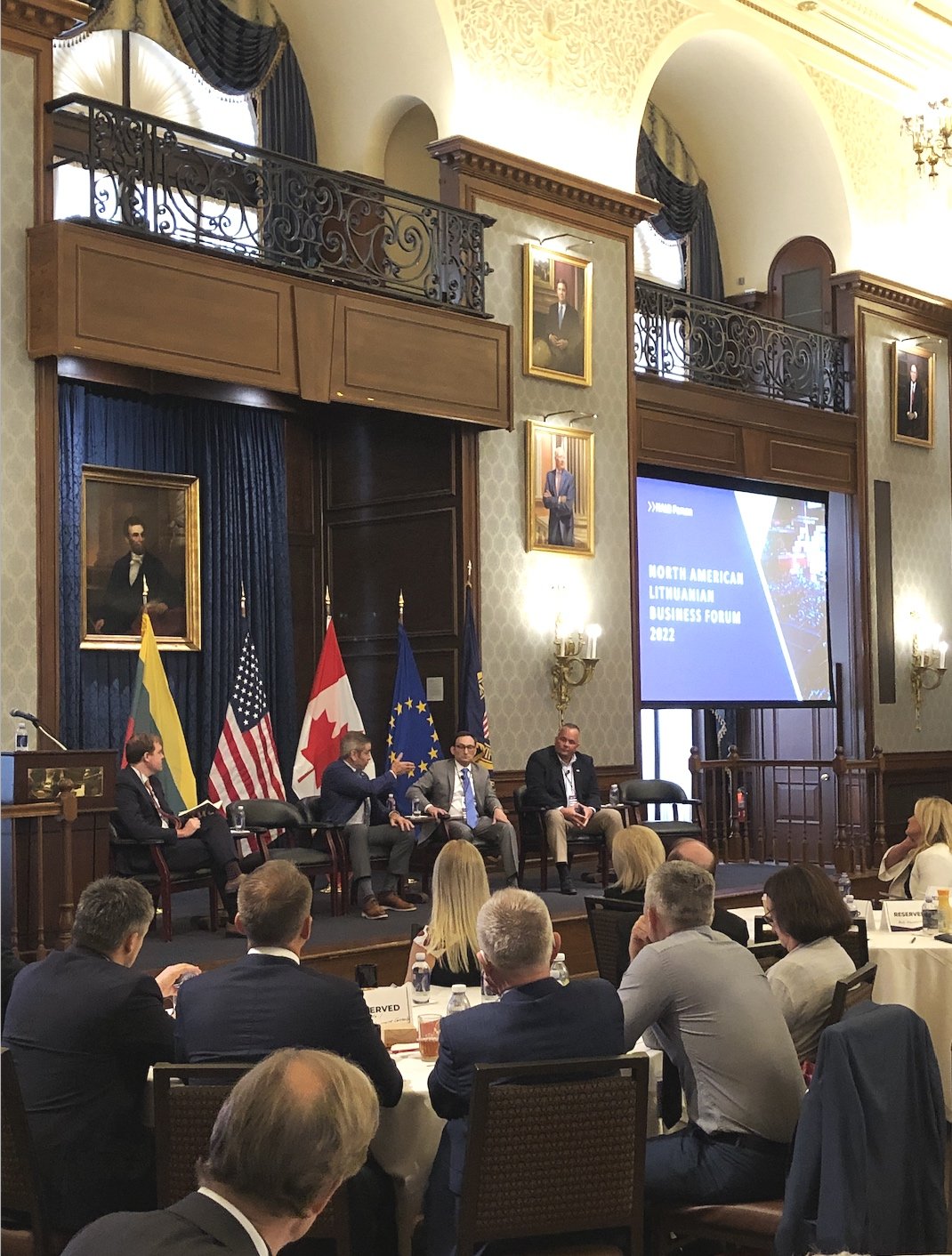 Hundreds of American and Lithuanian Business and Economic Leaders Were Connected at the Inaugural NALB Forum in Philadelphia