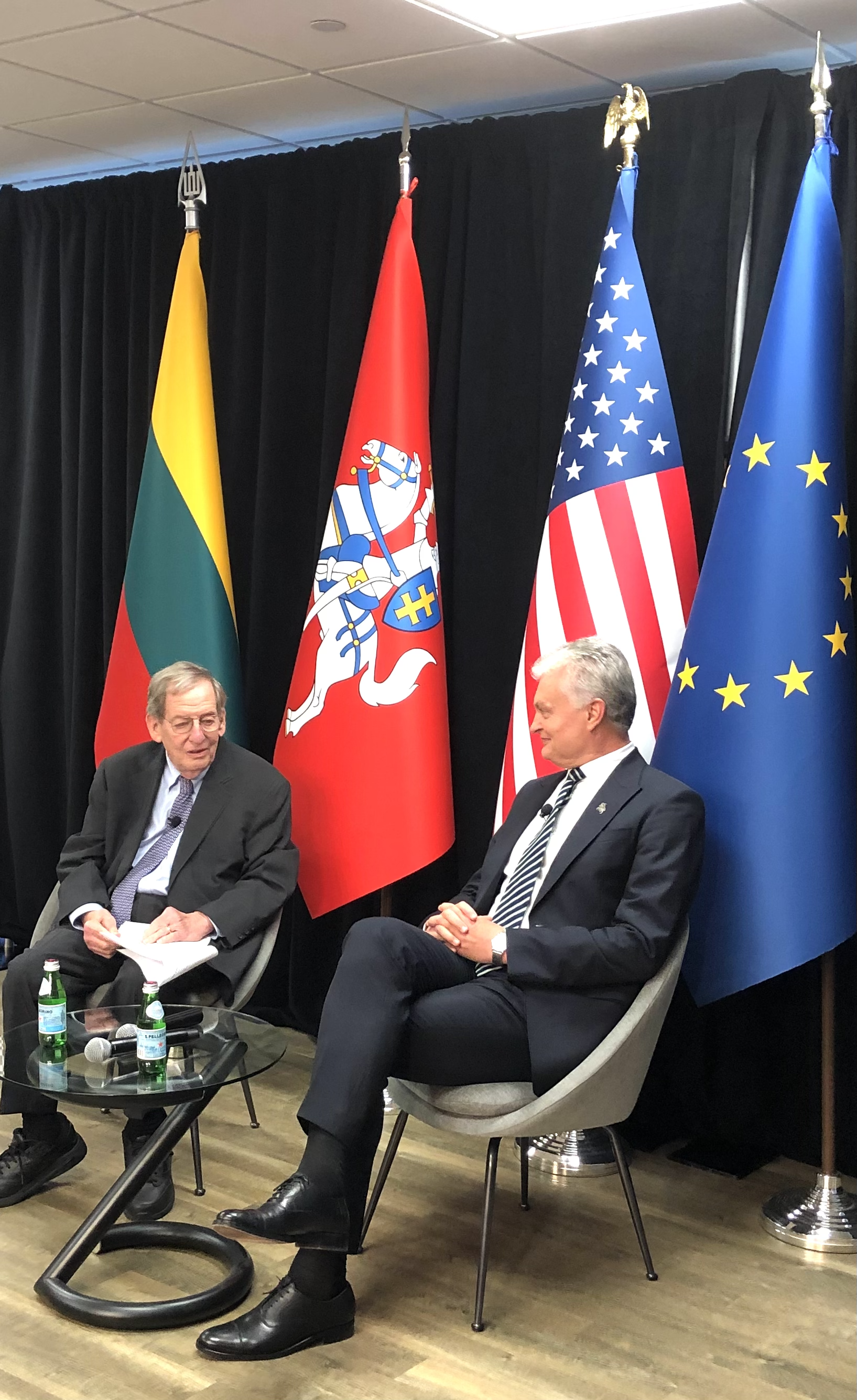 A High-Level Discussion On Energy Security Featuring H.E. Gitanas Nauseda, President of the Republic of Lithuania