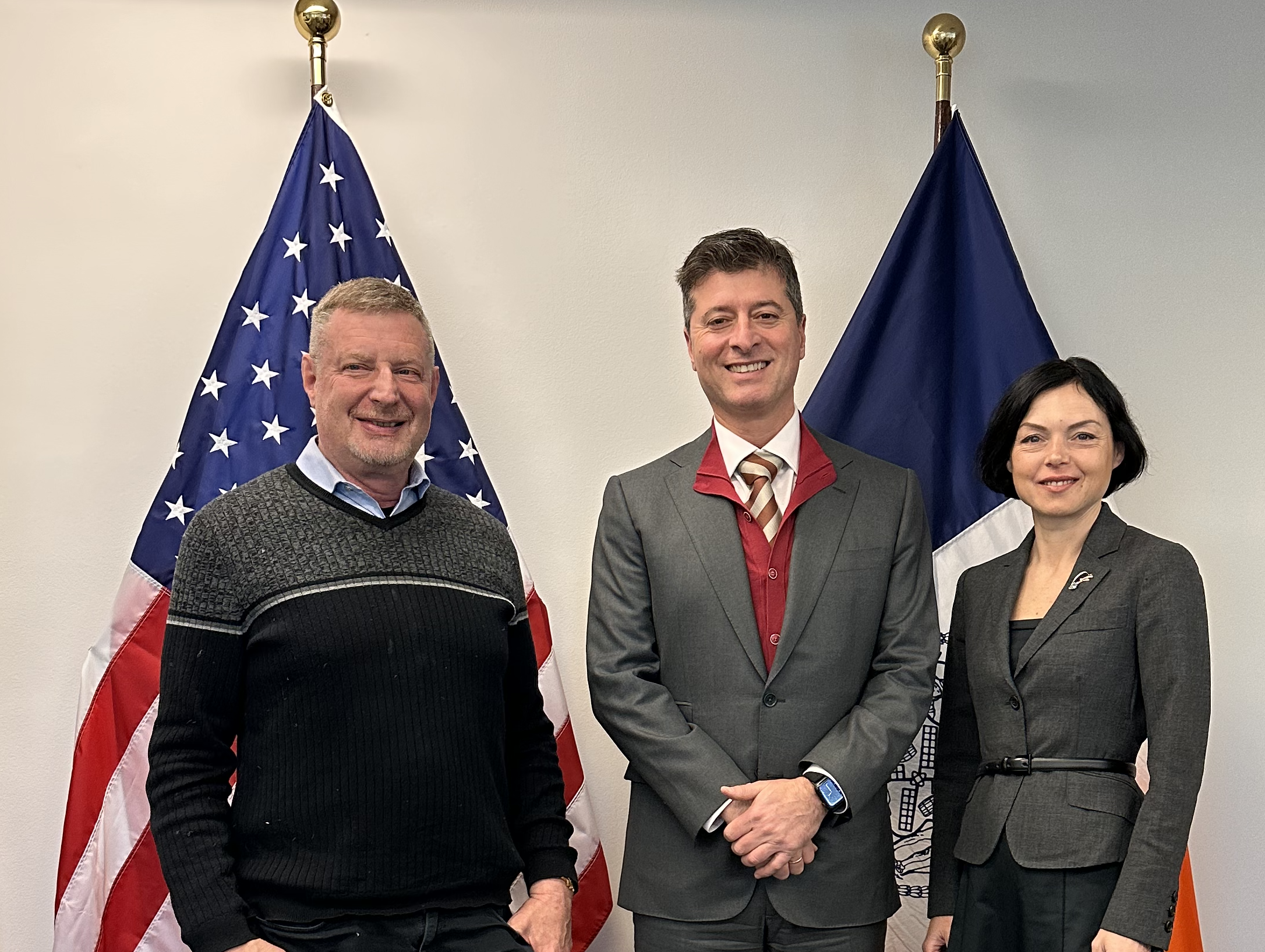 BACC Representatives met with Edward Mermelstein, the Commissioner of the New York City Mayor's Office of International Affairs