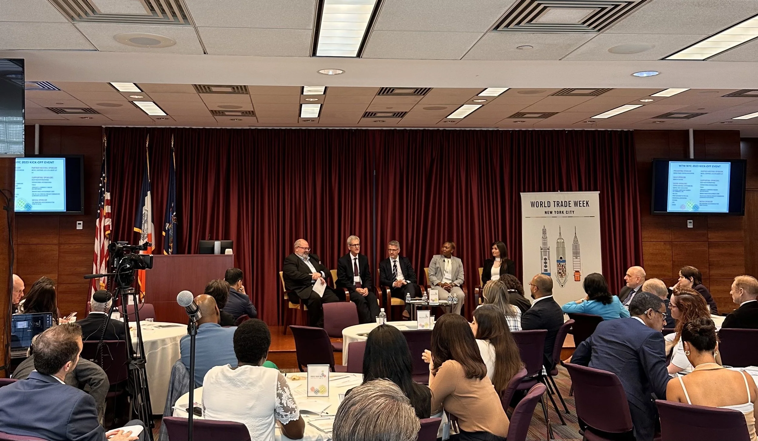 BACC Partners and Participates In Kick-Off of World Trade Week NYC 2023