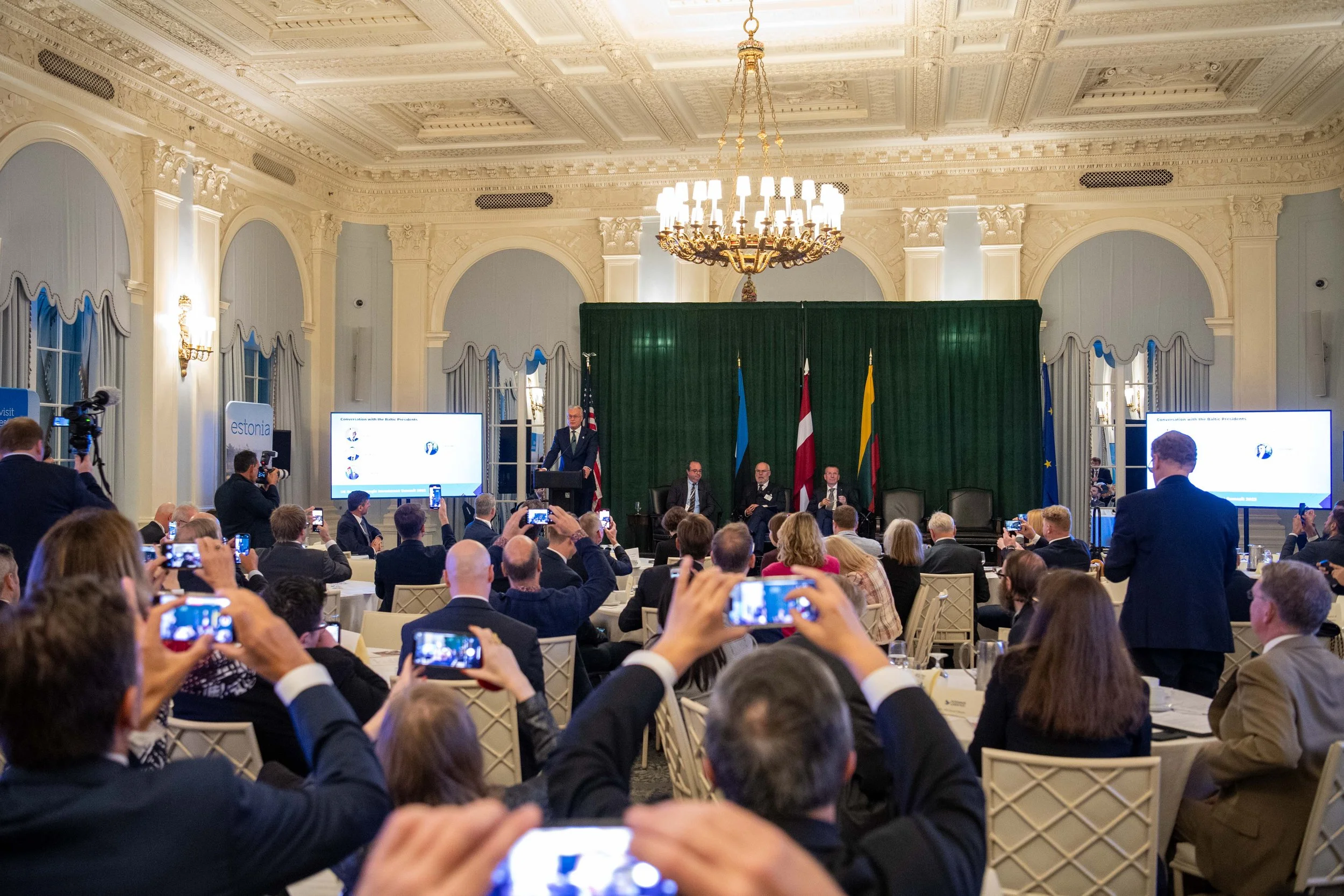 The US Baltic Strategic Investment Summit 2023 in The Yale Club of New York City