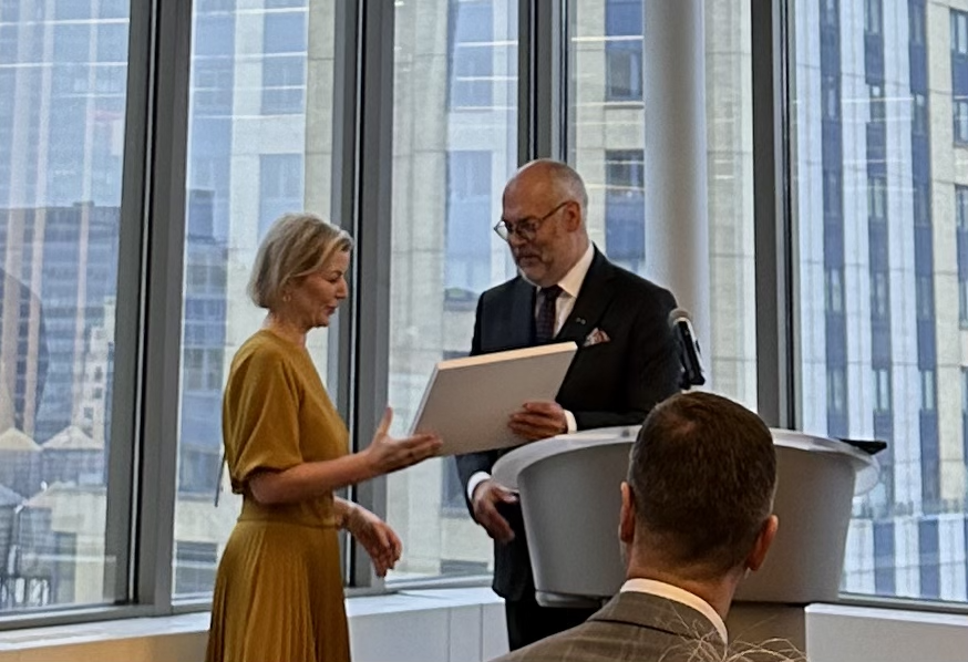 Celebrating a Milestone: Opening of the Honorary Consulate of Estonia in New York