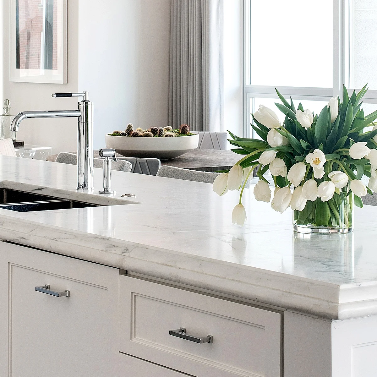 PREMIUM THICK SLAB MARBLE OR STONE