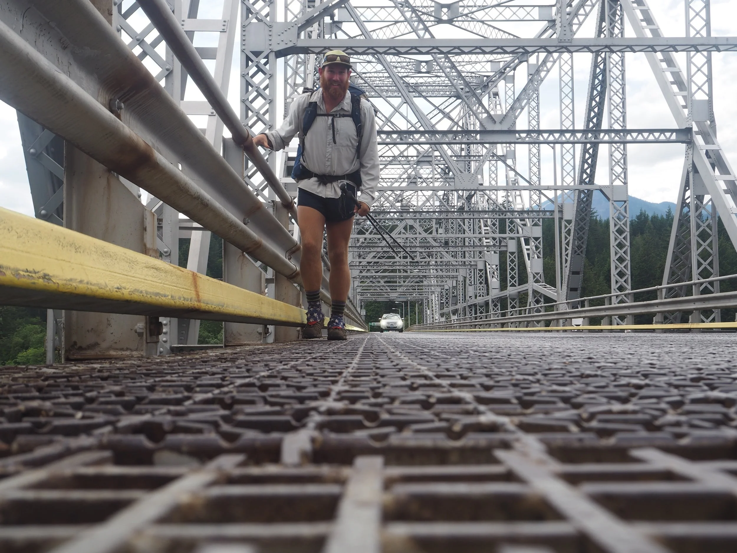 Bridge of the Gods, Oregon into Washington