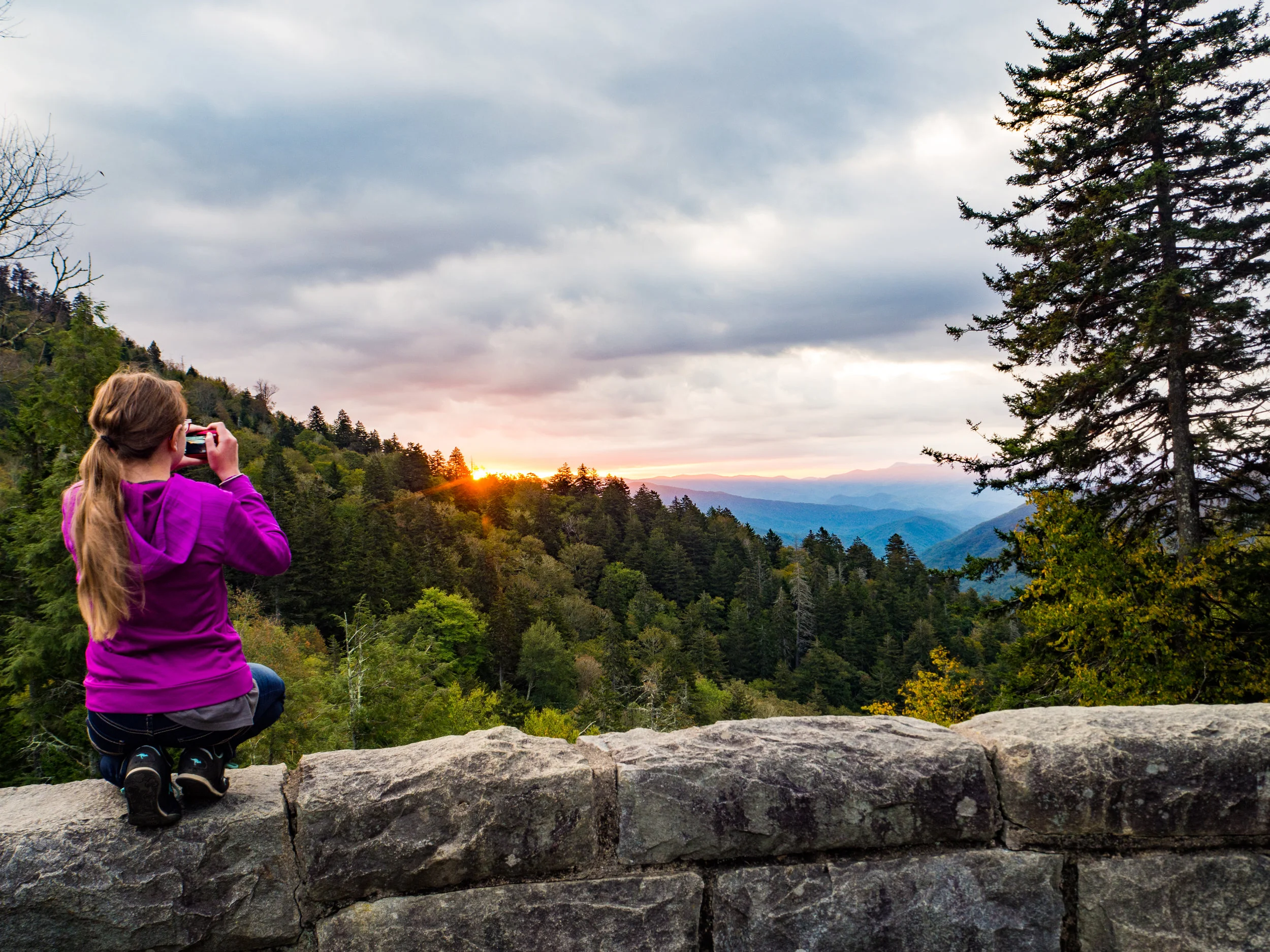 Newfound Gap Sunrise - 10/2017