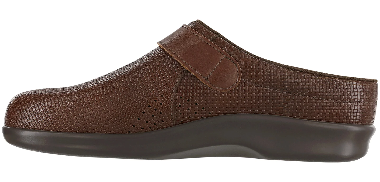 Women's Clog Woven Brown — SAS Shoes Buffalo