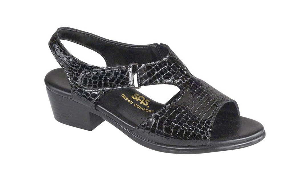 Women's Suntimer - Black Croc