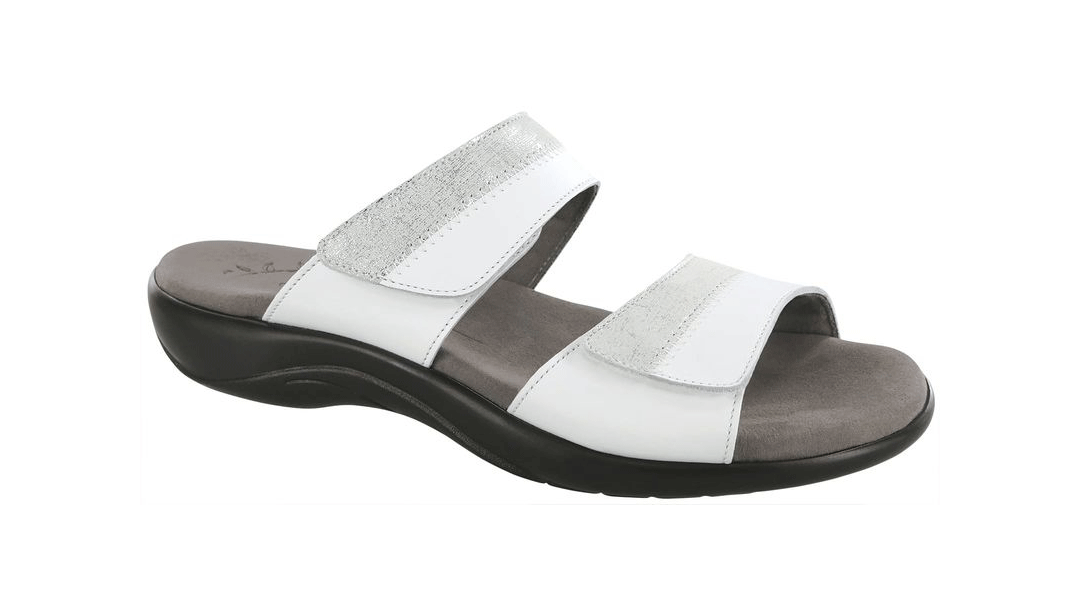 Nudu Slide White/Silver