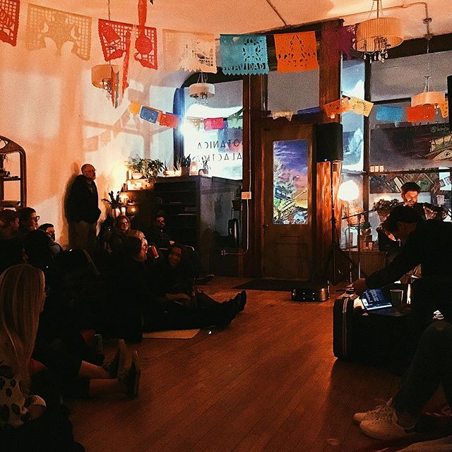 Wow wow wow, what a pleasant experience last night at @sofarmke @sofarsounds. Grateful you all came out in spite of the snowy night. This shows about 1/10 of you who were there, but it&rsquo;s the only picture I have. :) (also, beautiful space at @bo