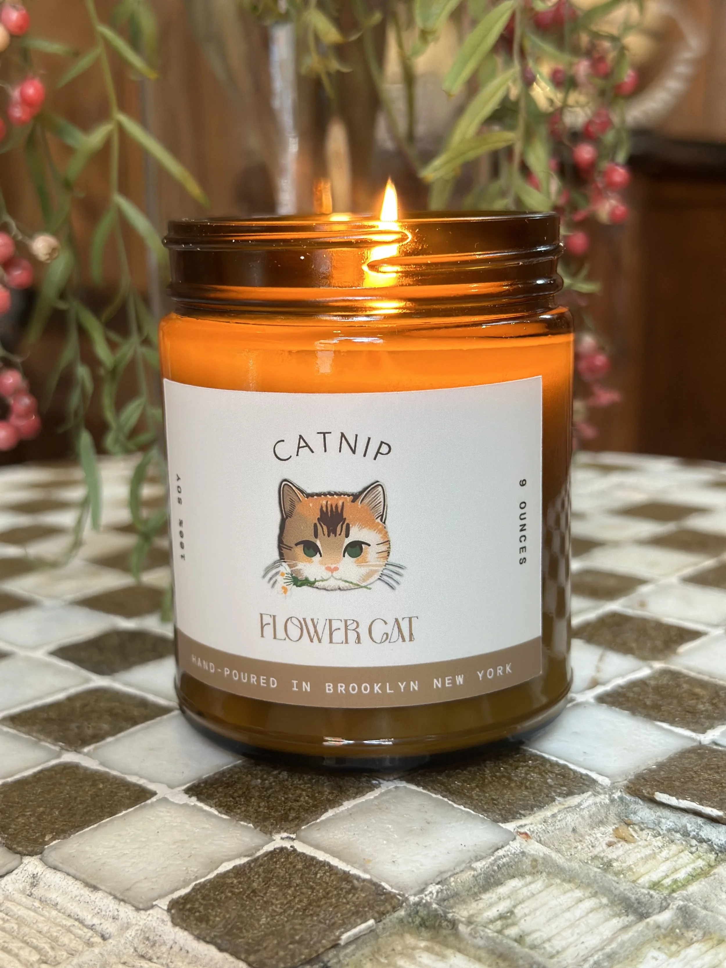 Catnip Candle