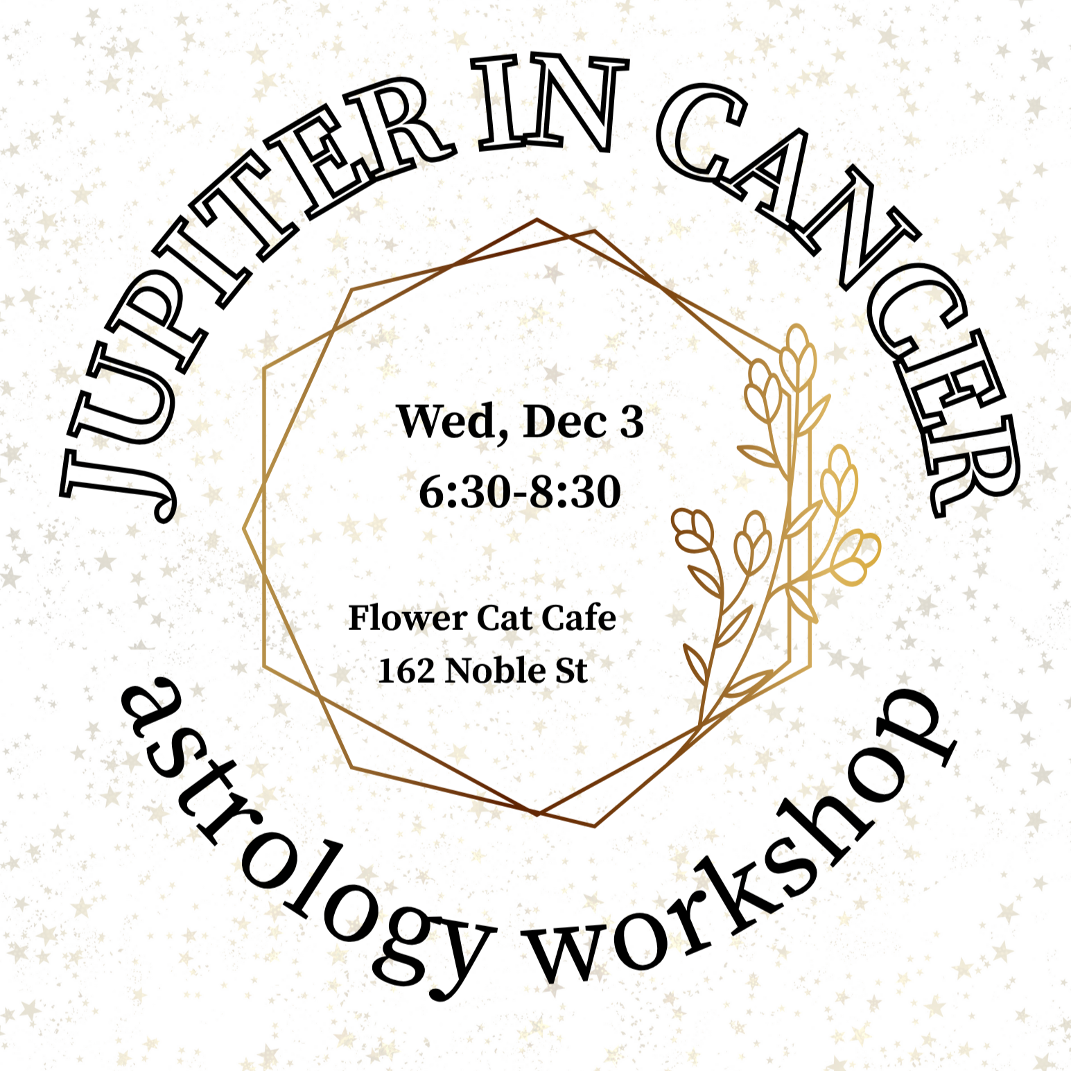 Jupiter in Cancer workshop with E. Wray