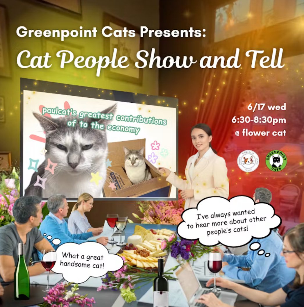 Greenpoint Cats Presents: CAT PEOPLE SHOW &amp; TELL