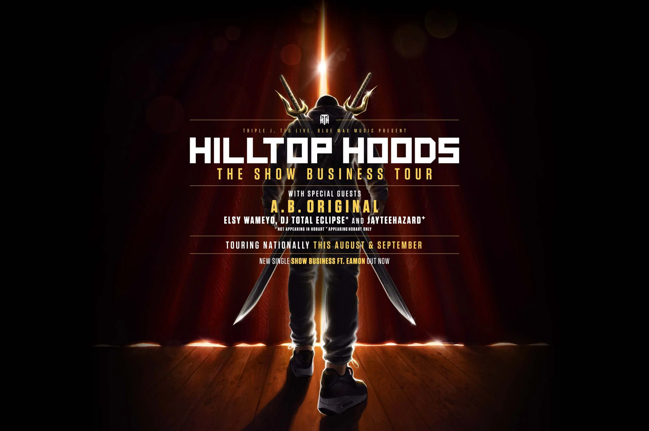Hilltop Hoods 'Show Business' Tour - Qudos Bank Arena, Sydney 03/09/2022