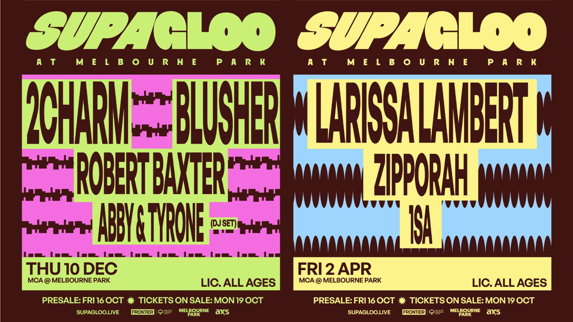 SUPAGLOO Launches All-Ages Concert Series at Melbourne Park