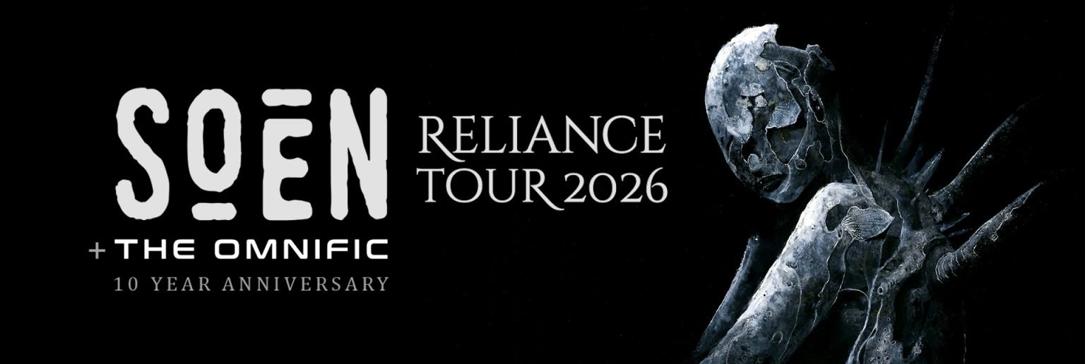 SOEN and The Omnific Australian Tour 2026 official artwork