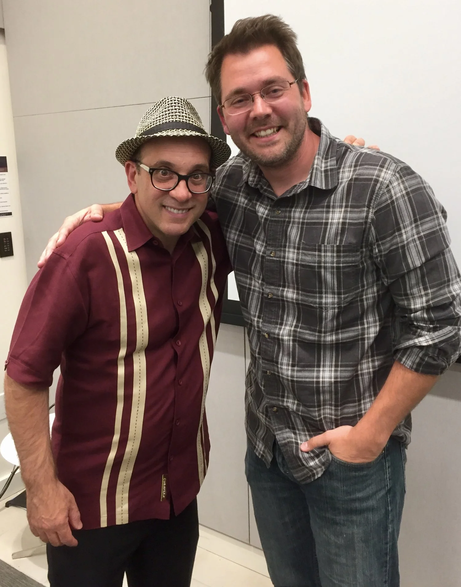 Cal Fussman (left) and Austin Meyermann (right)