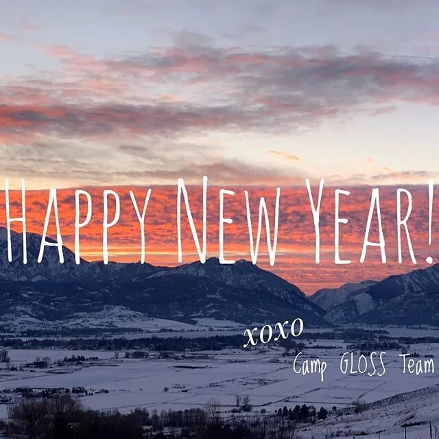 We’re excited for the fresh new year and all of the opportunities ahead. Stay tuned for our exciting Camp GLOSS adventures in 2020!✨
