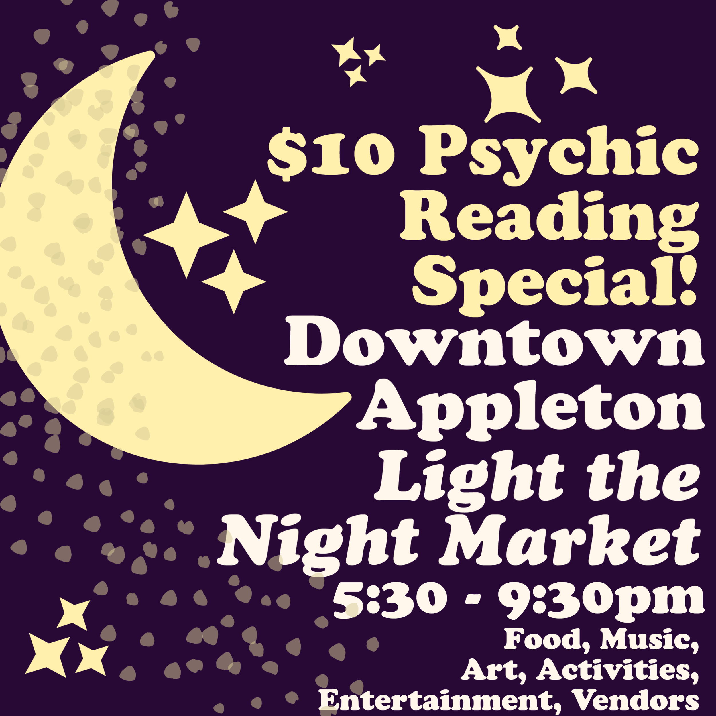 Downtown Appleton Light the Night Market — Angels Forever Windows of Light