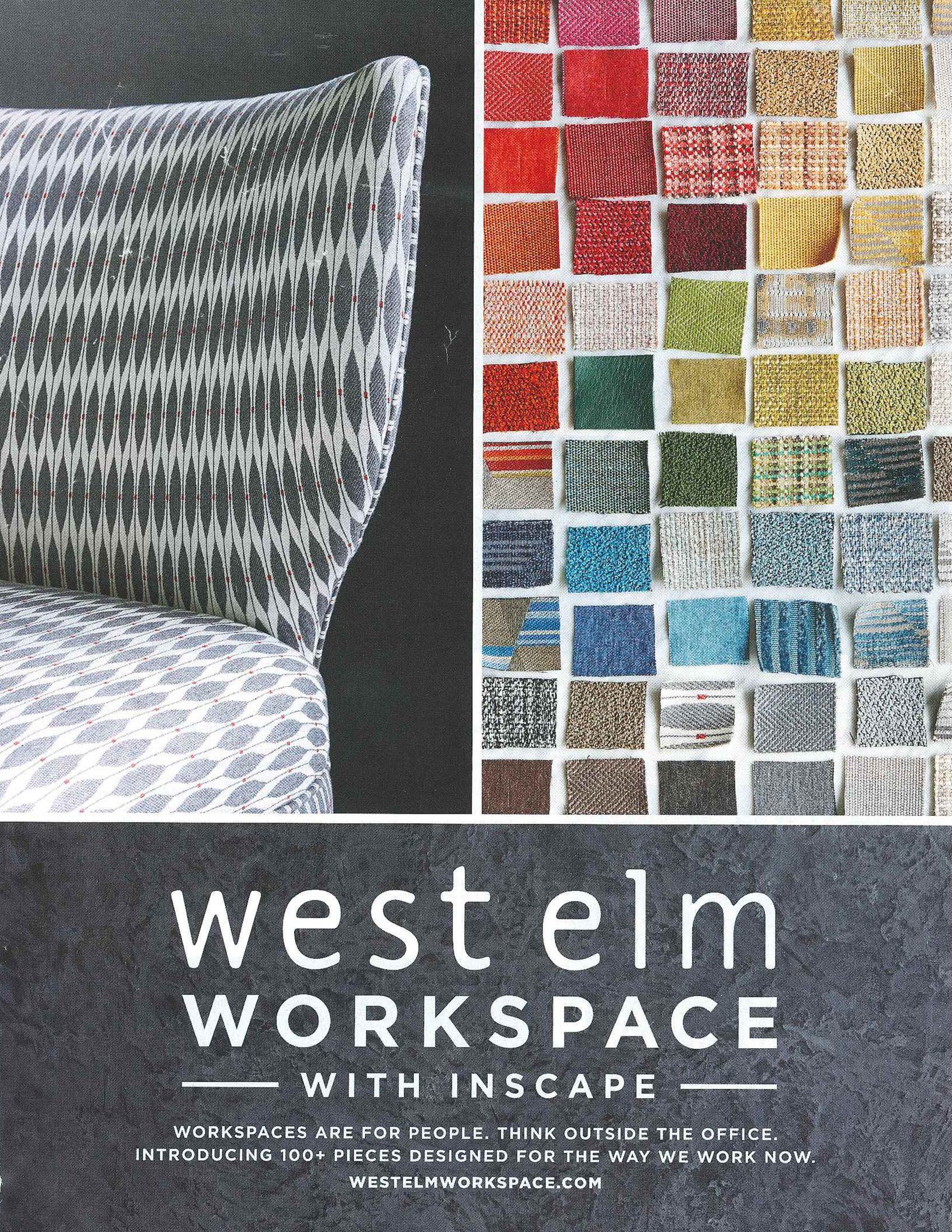 "Leaf Dot" by Designtex for West Elm Workspace