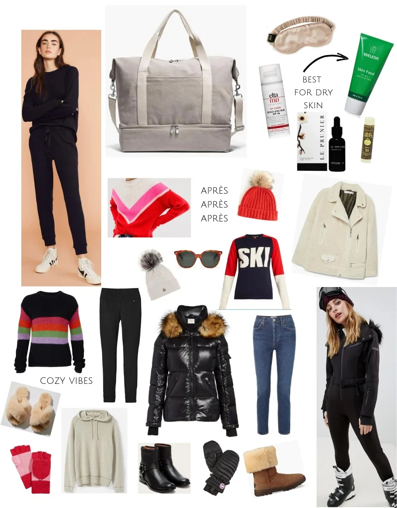 What's in my bag: Ski Weekend in Tahoe