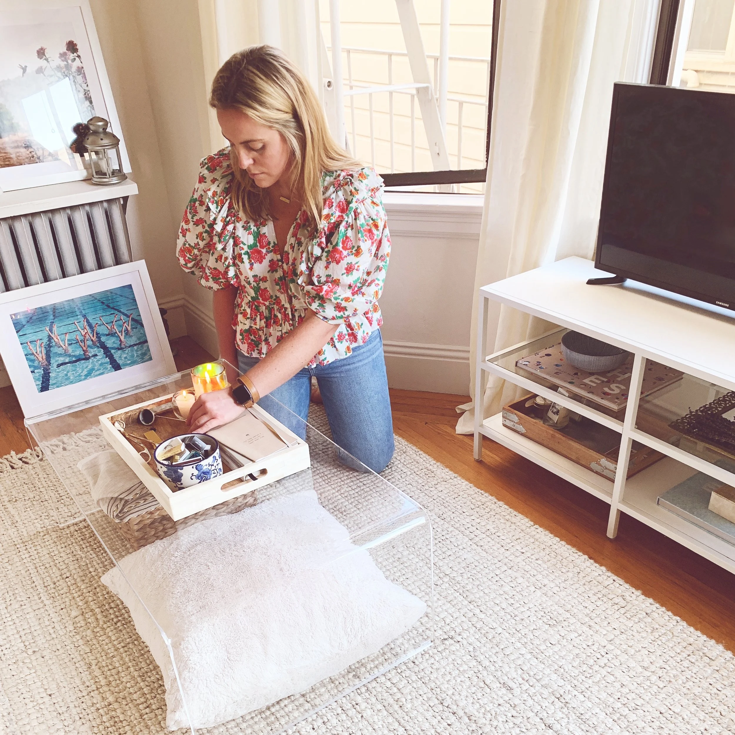Apartment Tour - Living Room  