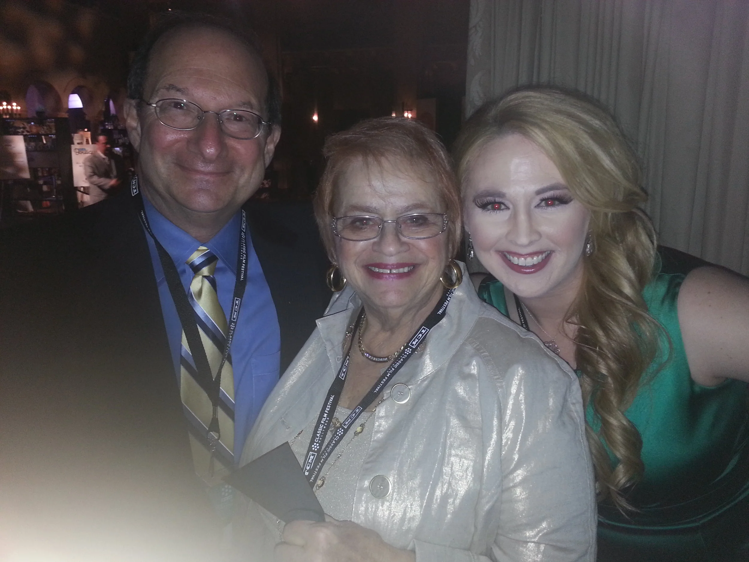 Party Pal Alan, Zillah and myself. TCMFF 2015.