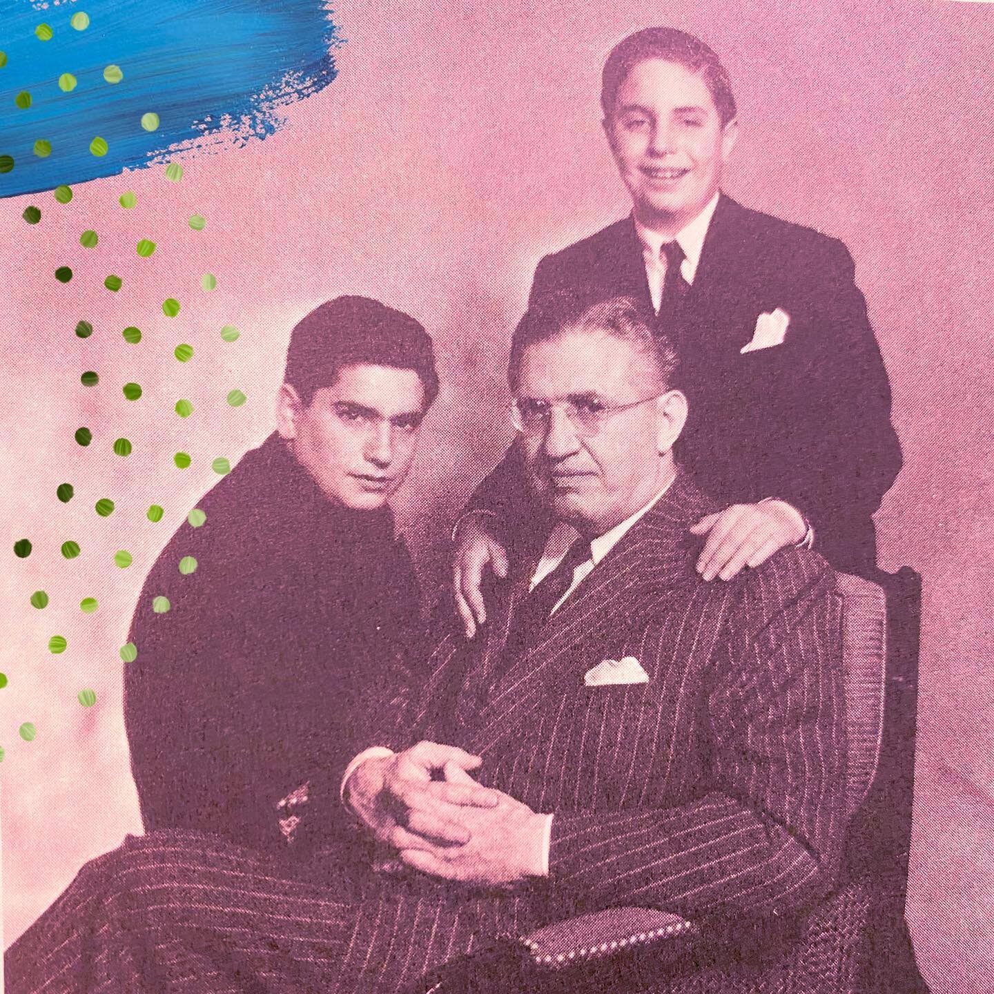 The (other) Selznick Boys: David, Jeffrey (doesn&rsquo;t he look like Irene?!?) and Daniel.