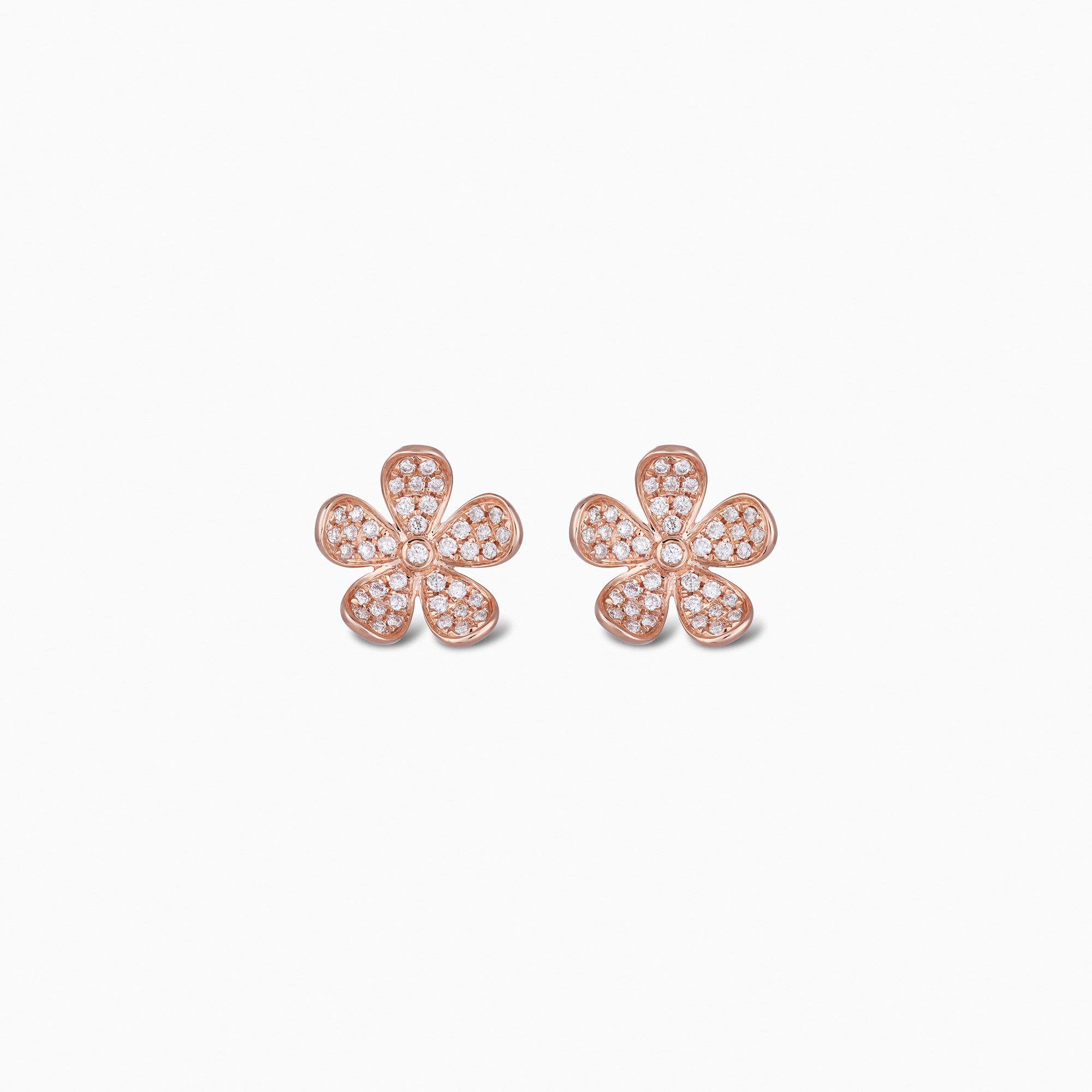 Earrings - Diamond - 18ct Rose Gold