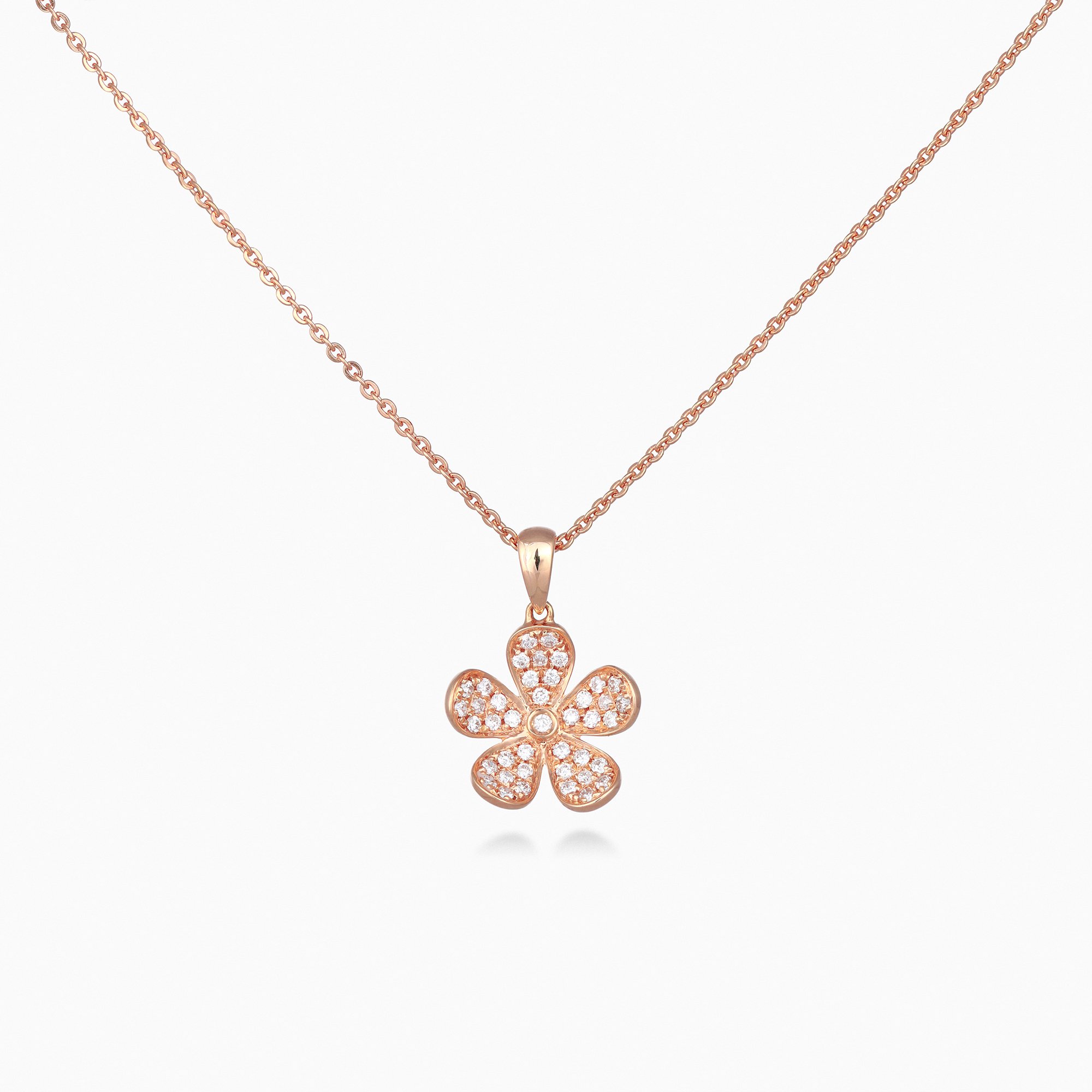 Pendant - Diamond - 18ct Rose Gold 