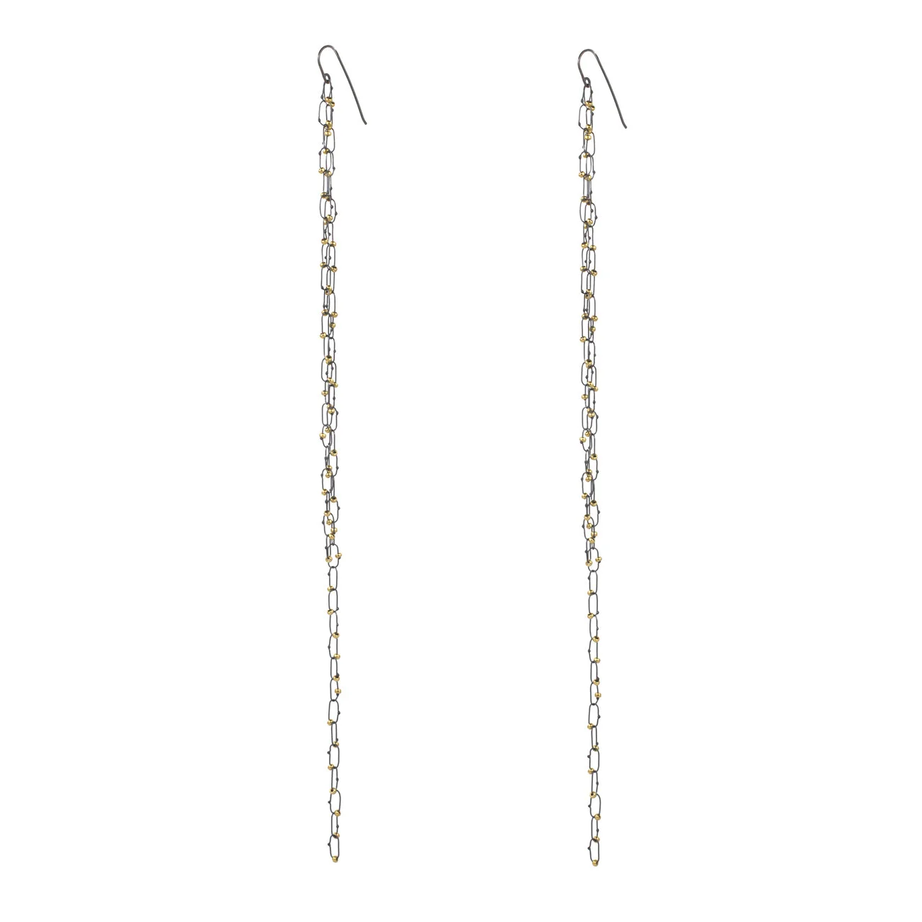 Delicate Extra Long Line CONSTELLATION Earrings