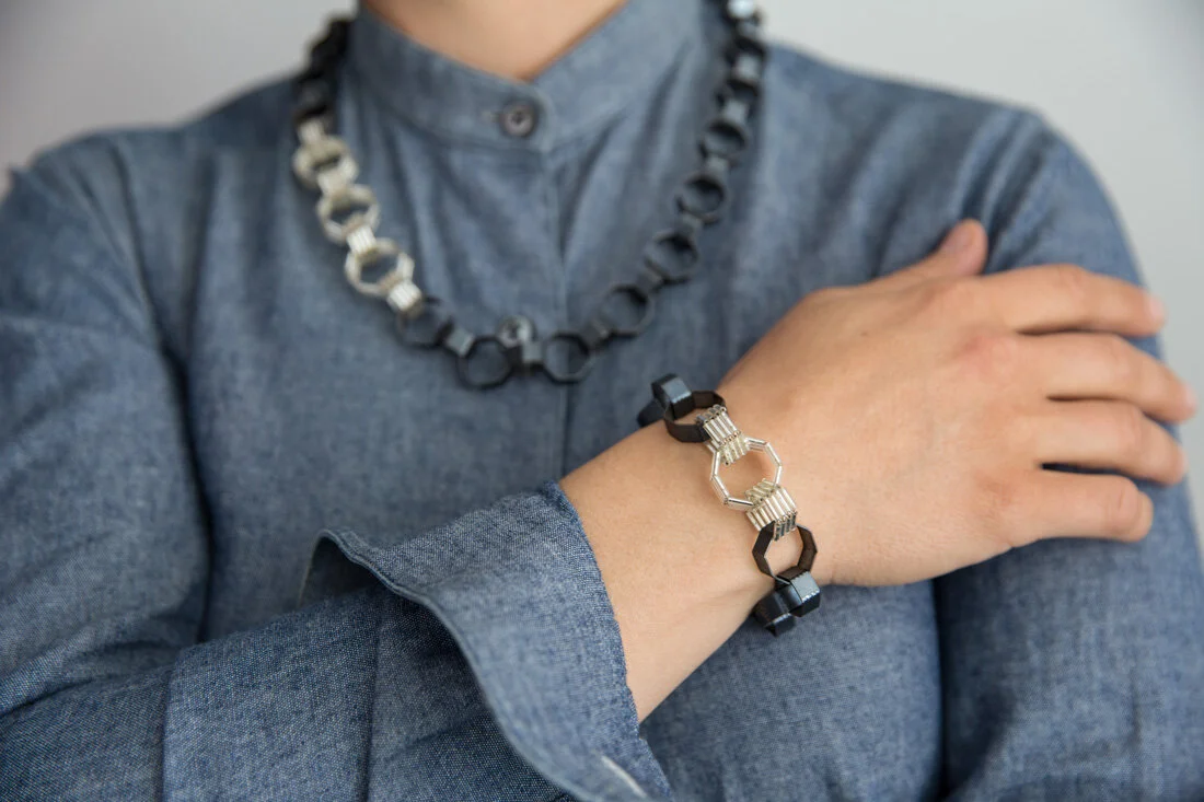 Hexagon Octagon LINKS Bracelet