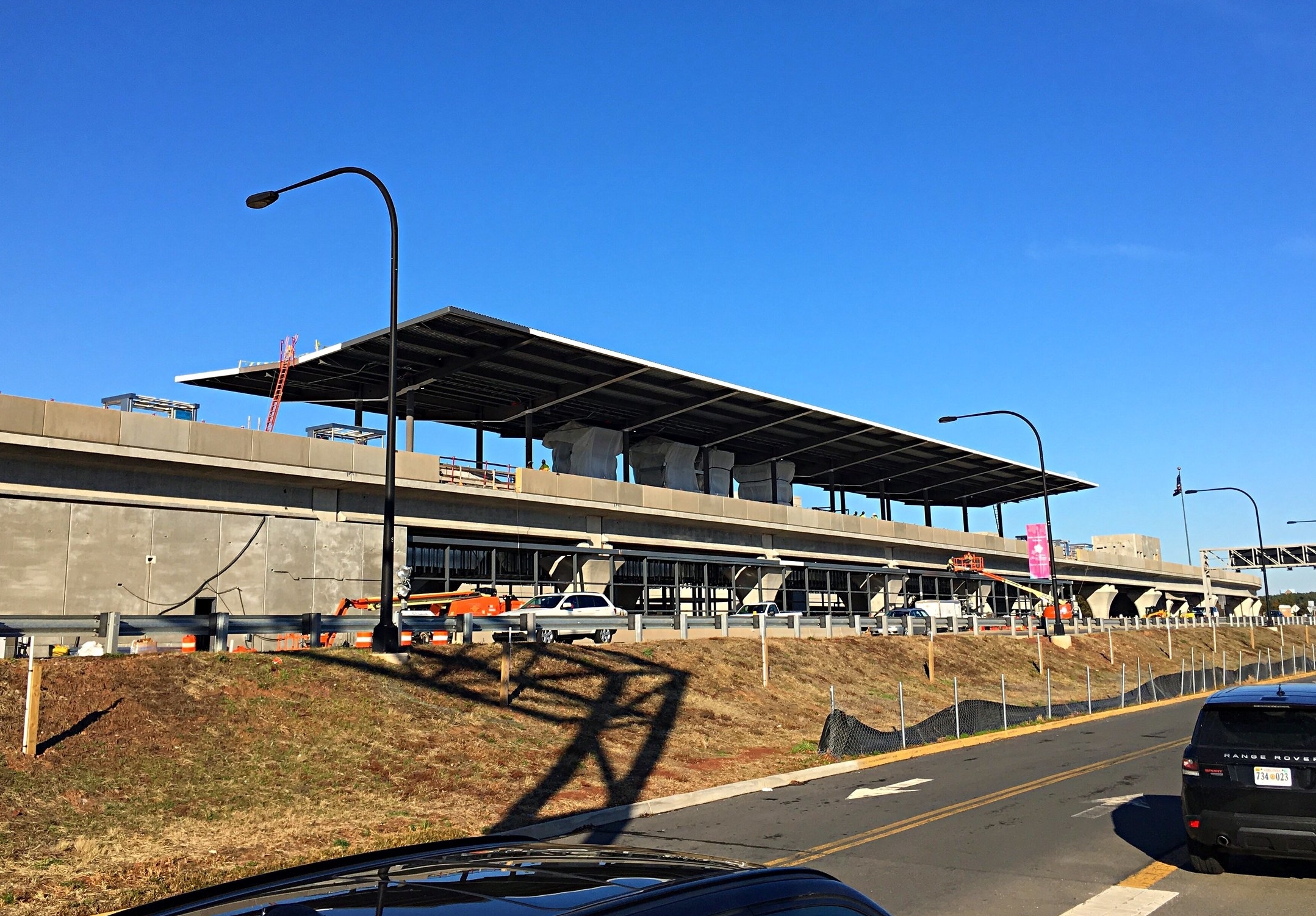 Future Washington Dulles Airport Metro Station under construction - CC: Airbus777
