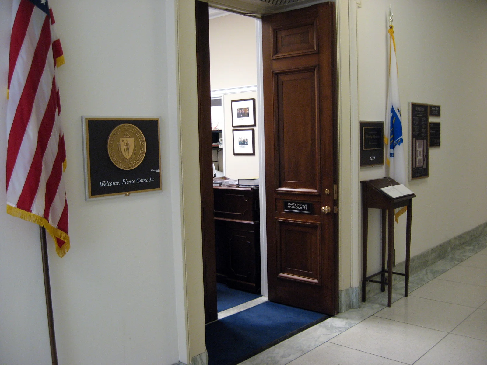 Visit your Congressman's or Senator's Office