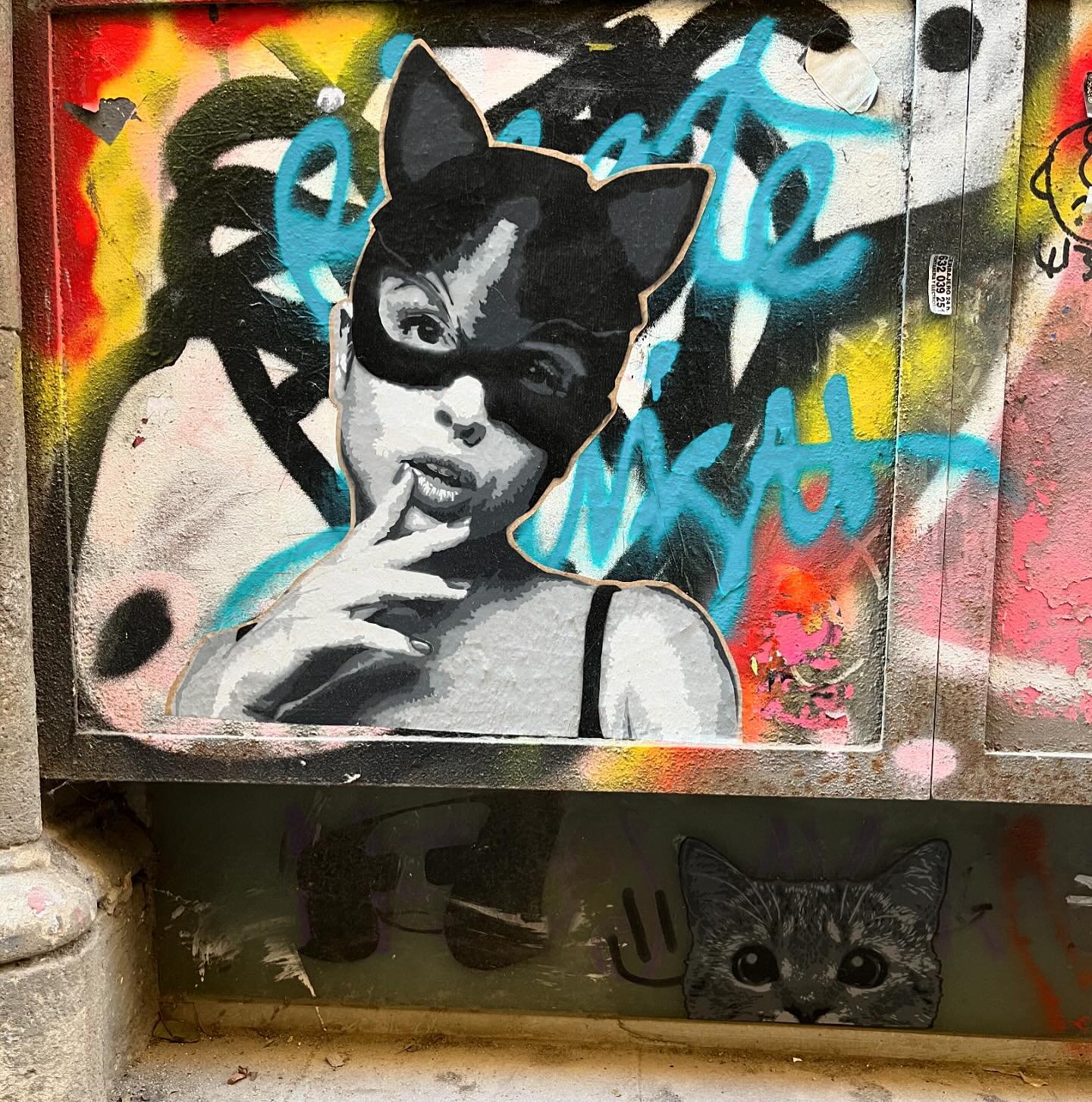 #streetart #bcnstreetart #streetartbarcelona #wheatpaste #wheatpasteart #wheatpastebarcelona #poster #posterart #posterbarcelona #spraypaintart #spraypaintbarcelona #urbanart #urbanartist #barcelonastreetart #arteenlascalles #bcnstreetstyle #bcnstree