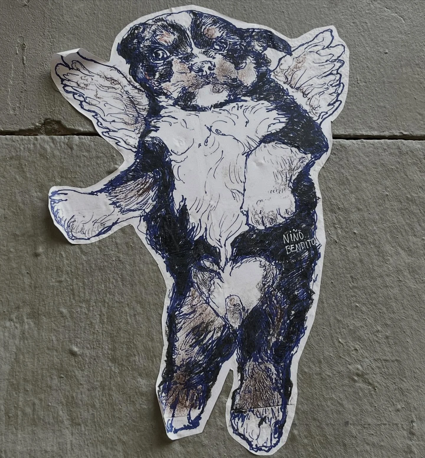 @benditokid #benditokid #streetart #bcnstreetart #streetartbarcelona #wheatpaste #wheatpasteart #wheatpastebarcelona #poster #posterart #posterbarcelona #spraypaintart #spraypaintbarcelona #urbanart #urbanartist #barcelonastreetart #arteenlascalles #