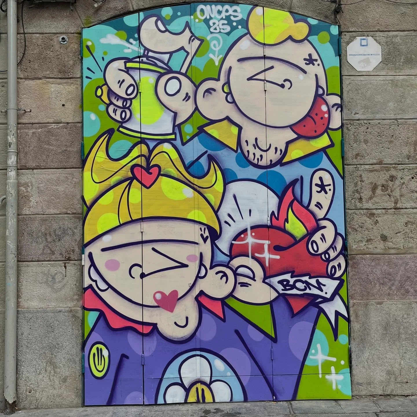 @oncps #oncps #graffiti #graffitiart #graffitiartist #graffitibarcelona #barcelonagraffiti #spraypaint #spraypaintart #bcngraffiti #arteenlascalles #spraypaintbarcelona #arteurba #bcnstreetstyletour #barcelonastreetstyletour #barcelonastreetstyletour