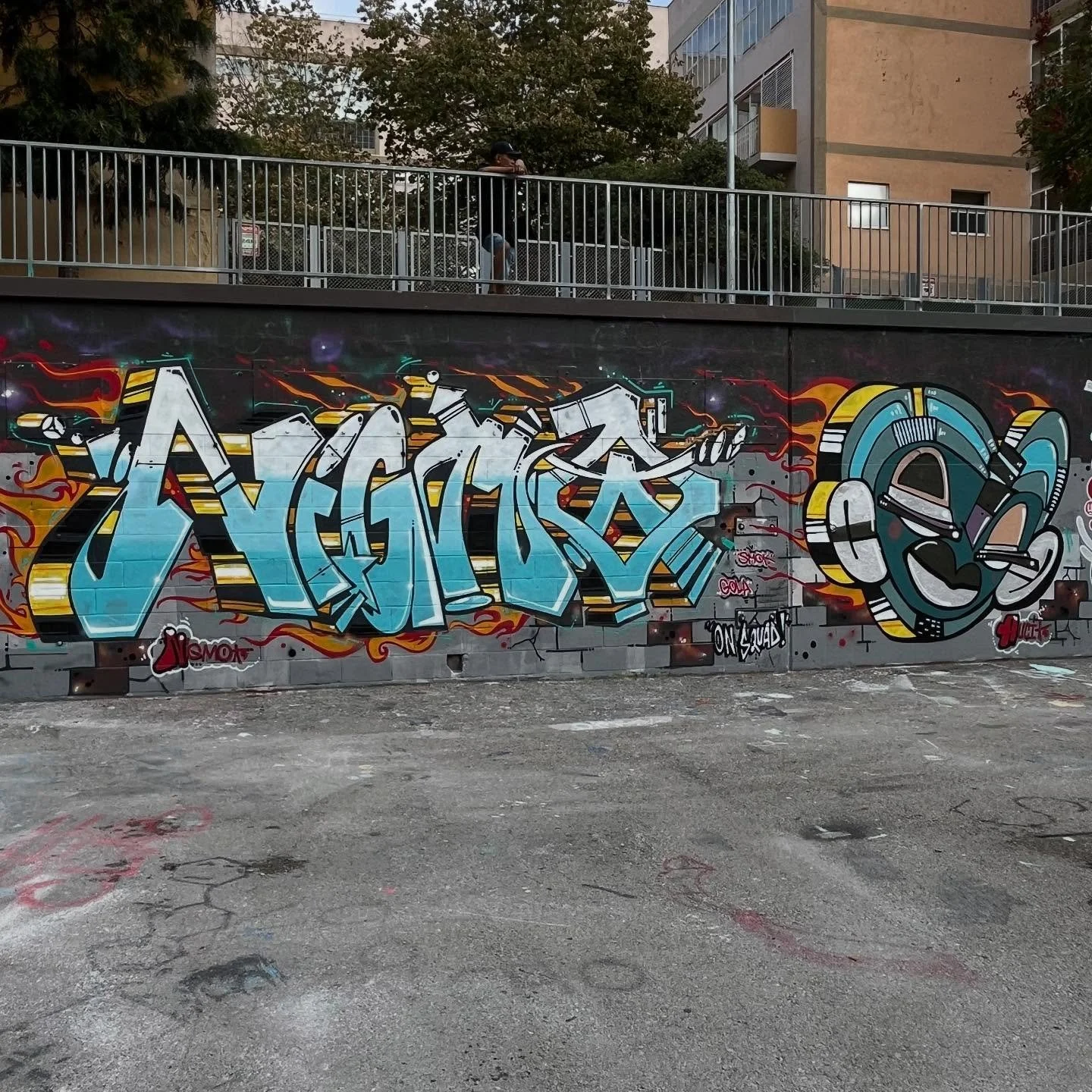 @mr_nigmo @auciella #mr_nigmo #auciella #graffiti #graffitiart #graffitiartist #graffitibarcelona #barcelonagraffiti #spraypaint #spraypaintart #bcngraffiti #arteenlascalles #spraypaintbarcelona #arteurba #bcnstreetstyletour #barcelonastreetstyletour