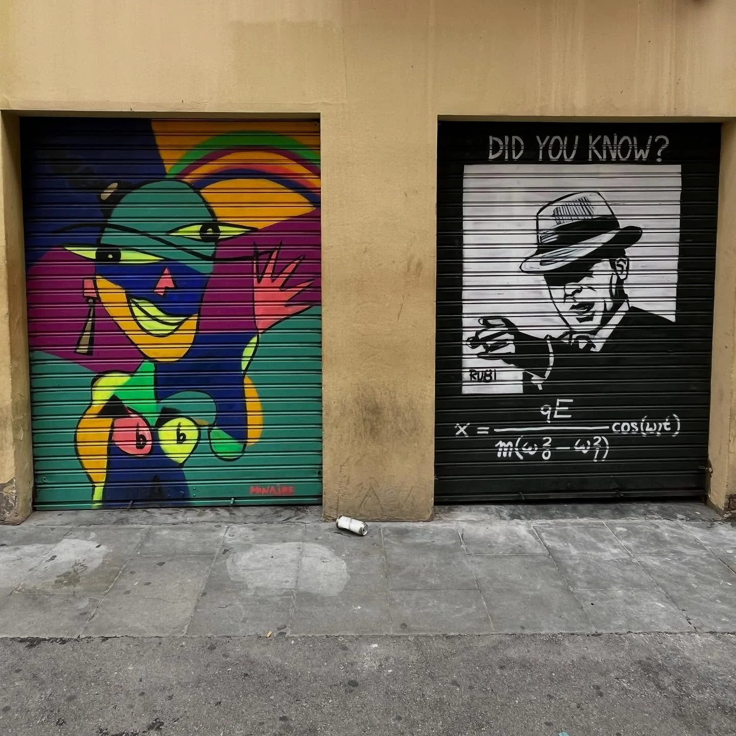 @minajoe.art @ru8icon1 #minajoe.art #ru8icon1 #streetart #bcnstreetart #streetartbarcelona #spraypaintart #spraypaintbarcelona #urbanart #urbanartist #barcelonastreetart #arteenlascalles #bcnstreetstyle #bcnstreetstyletour #arteurba #barcelonastreets