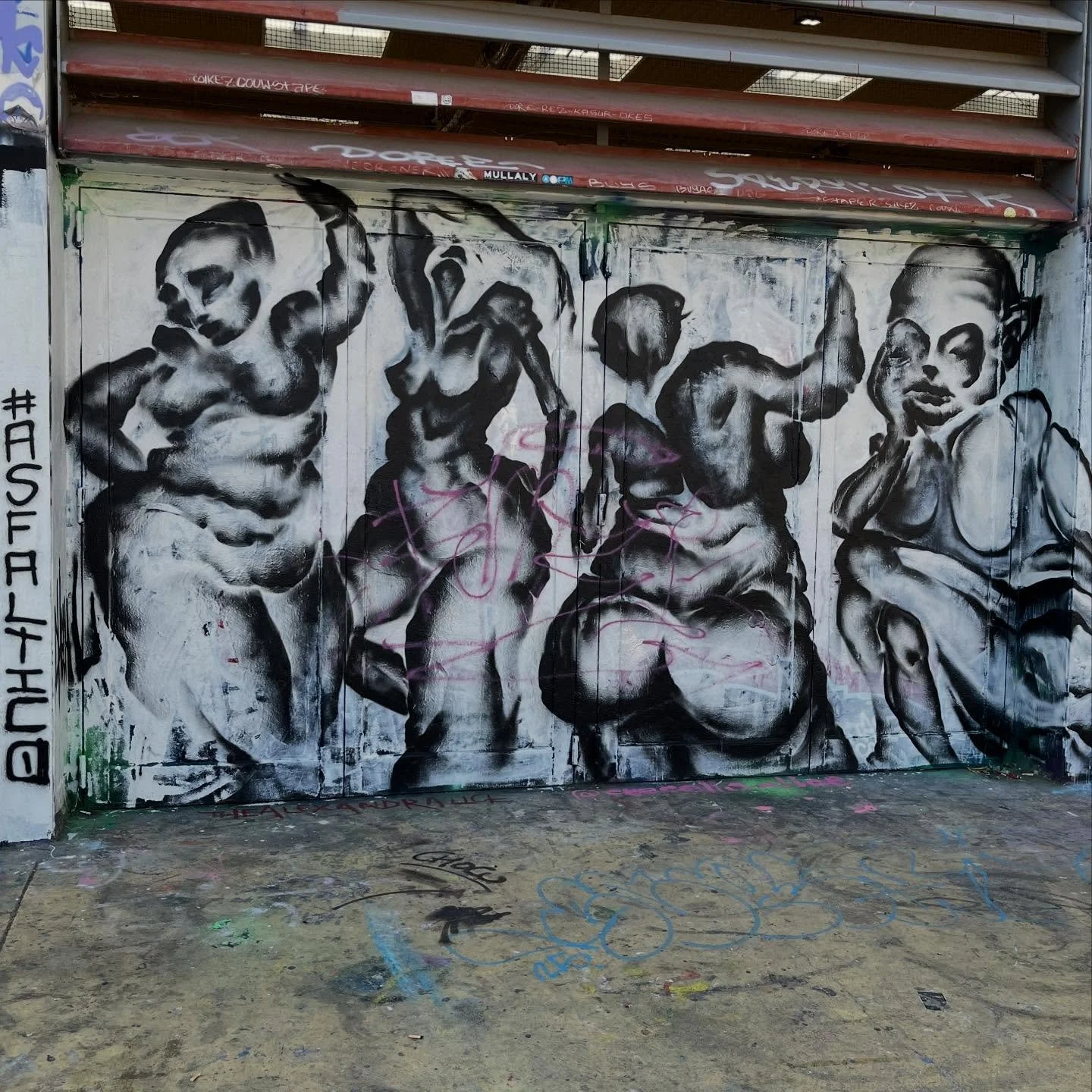 #asfaltico #streetart #bcnstreetart #streetartbarcelona #spraypaintart #spraypaintbarcelona #urbanart #urbanartist #barcelonastreetart #arteenlascalles #bcnstreetstyle #bcnstreetstyletour #arteurba #barcelonastreetstyletour #barcelonastreetstyletour.