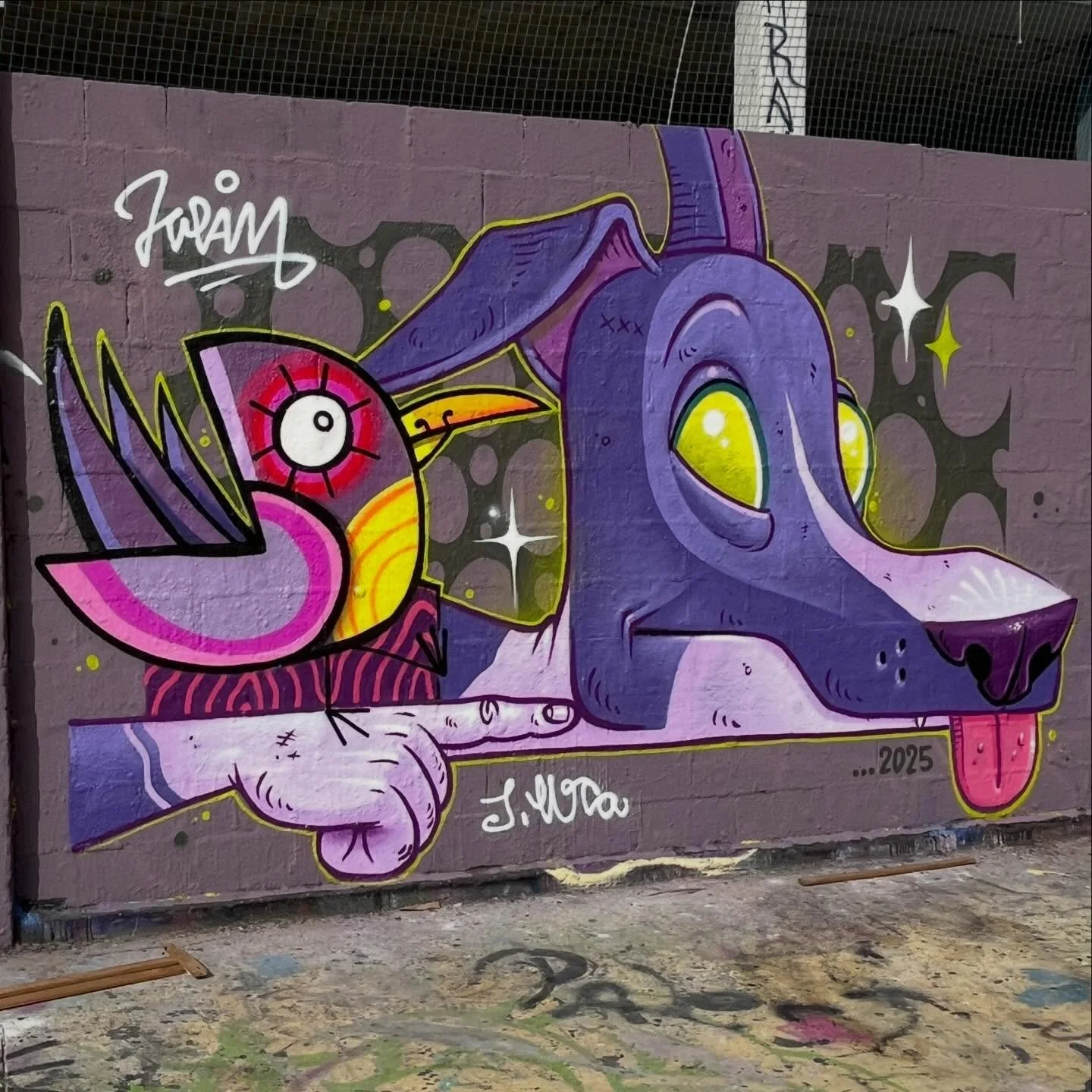 @jlocasrap01 @kram_bcn #jlocasrap01 #kram_bcn #streetart #bcnstreetart #streetartbarcelona #spraypaintart #spraypaintbarcelona #urbanart #urbanartist #barcelonastreetart #arteenlascalles #bcnstreetstyle #bcnstreetstyletour #arteurba #barcelonastreets