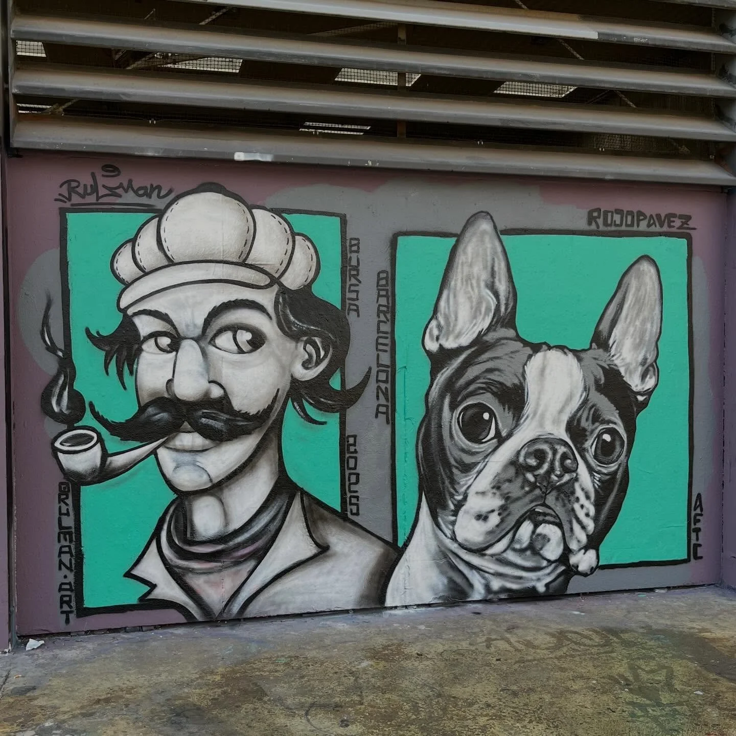 @rojopavez @rulman.art.project #rojopavez #rulmanartproject #streetart #bcnstreetart #streetartbarcelona #spraypaintart #spraypaintbarcelona #urbanart #urbanartist #barcelonastreetart #arteenlascalles #bcnstreetstyle #bcnstreetstyletour #arteurba #ba