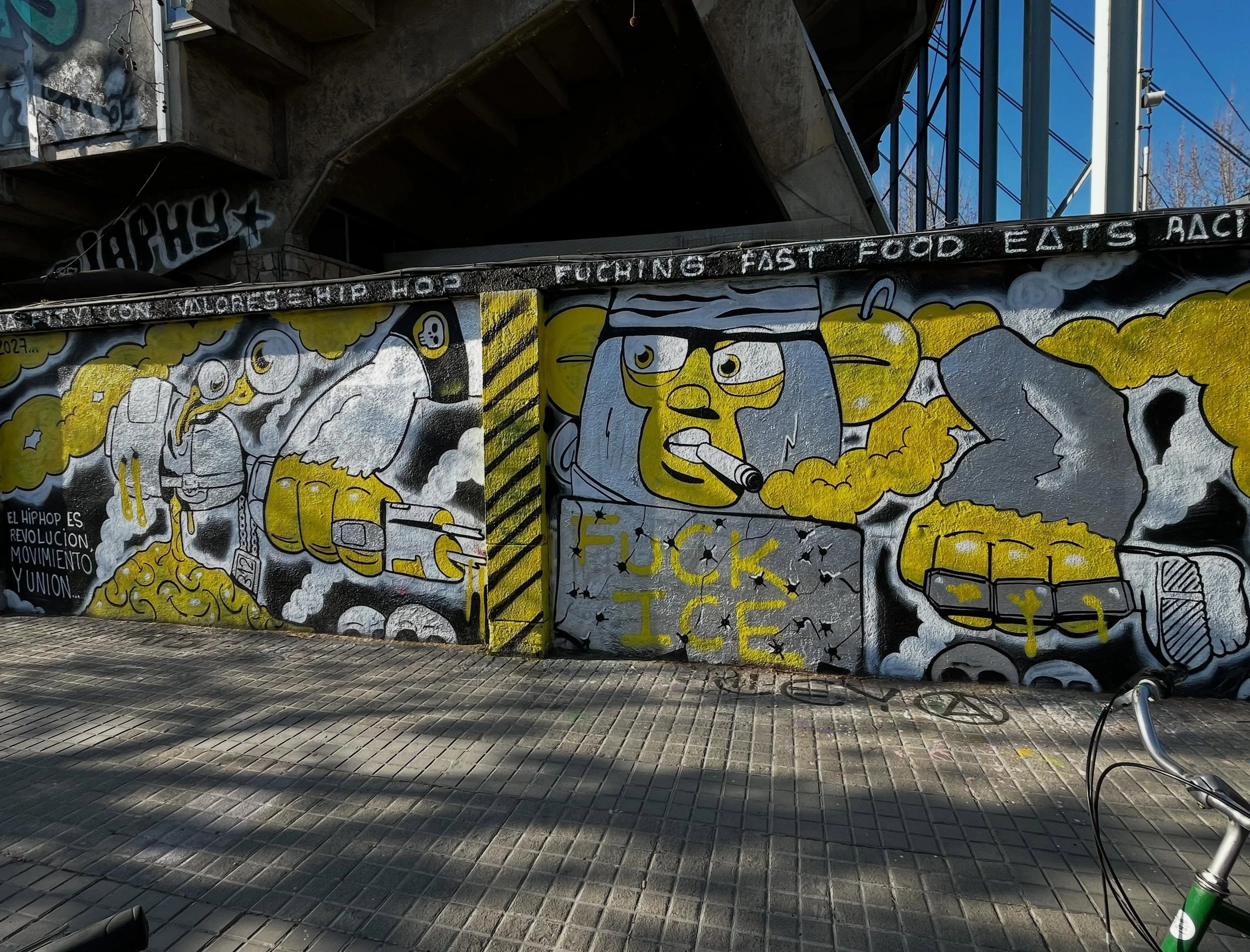 #streetart #barcelonastreetart #barcelonastreetstyletour #streetarttourbarcelona #barcelonastreetarttour