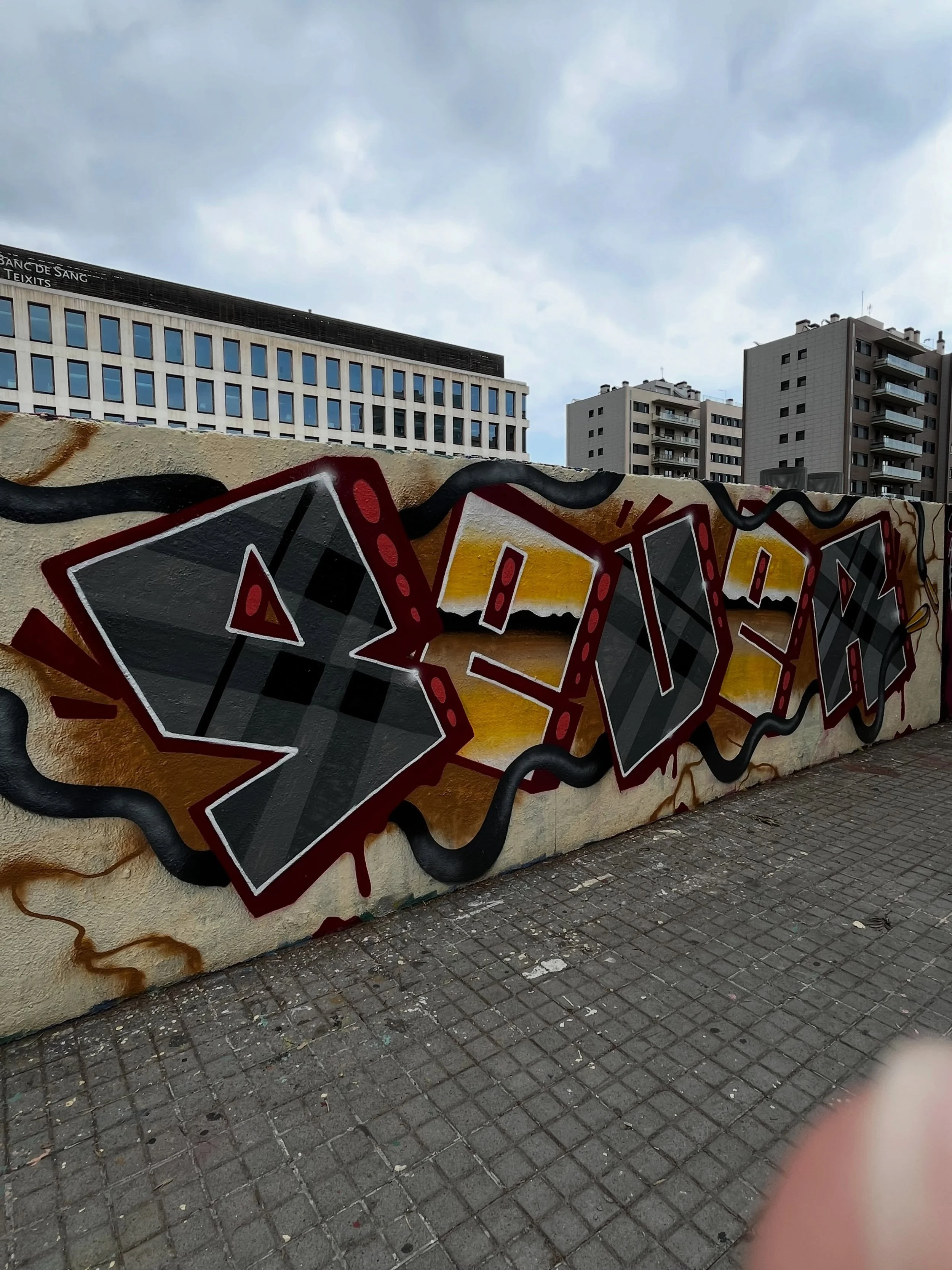 #graffiti #barcelonastreetart #barcelonastreetstyletour #streetarttourbarcelona #barcelonastreetarttour