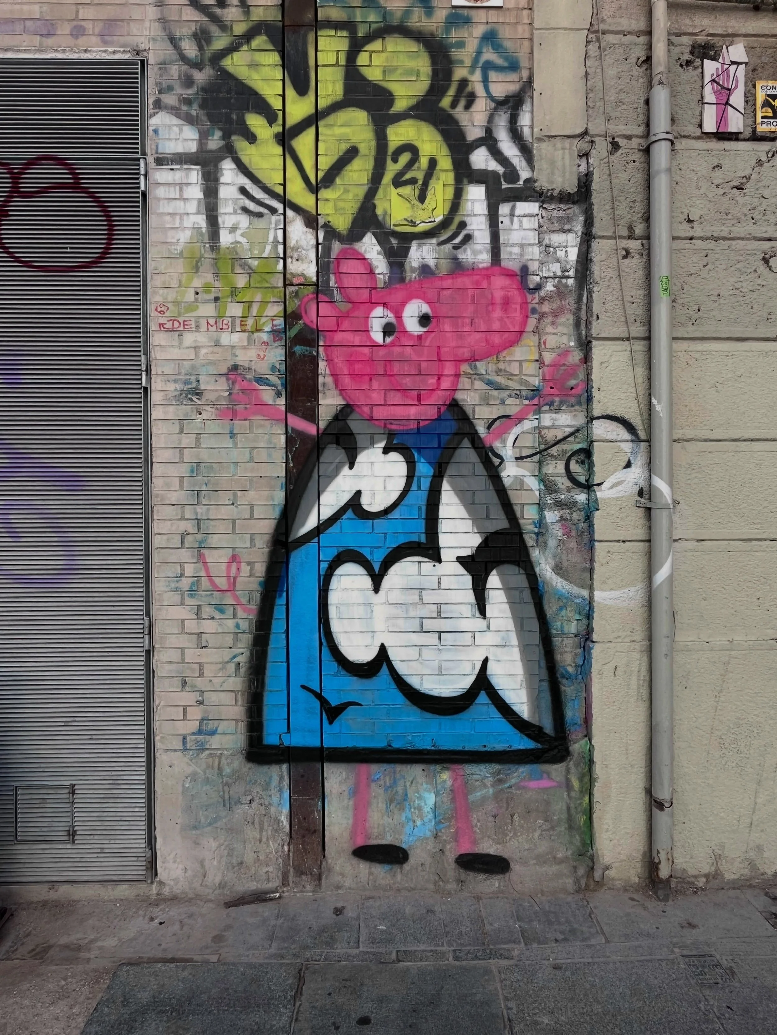 #streetart #barcelonastreetart #barcelonastreetstyletour #streetarttourbarcelona #barcelonastreetarttour
