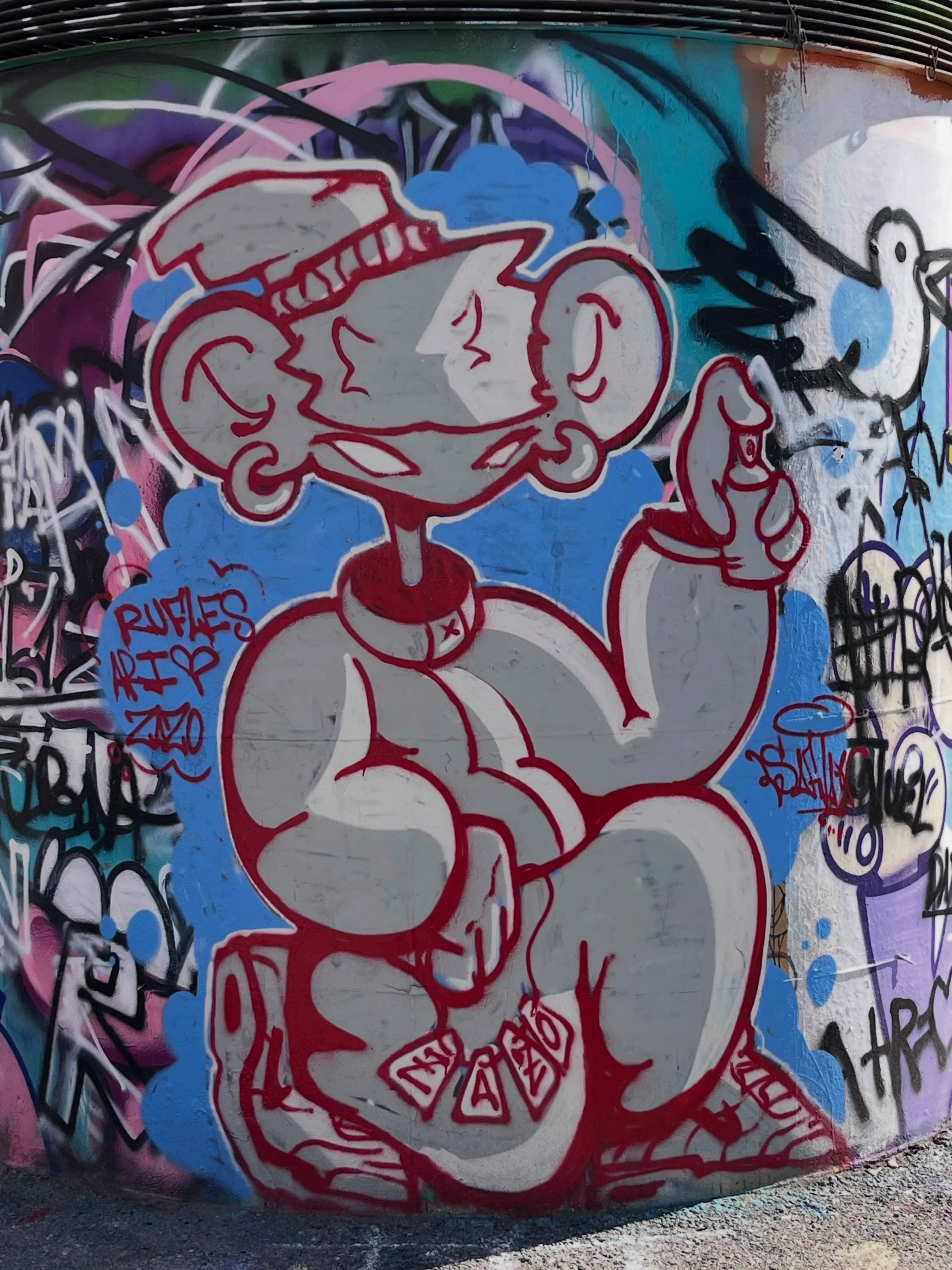 #streetart #barcelonastreetart #barcelonastreetstyletour #streetarttourbarcelona #barcelonastreetarttour